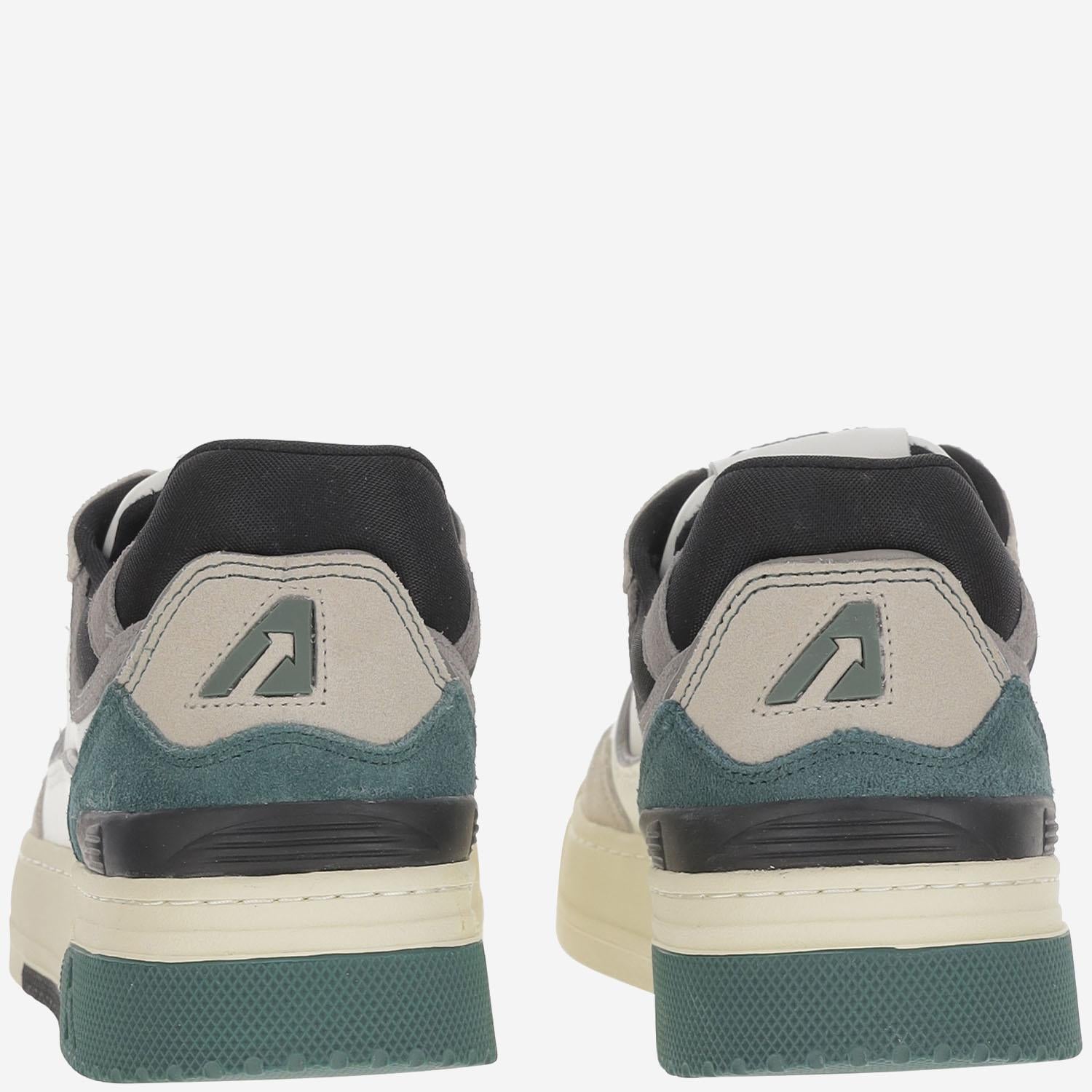 SNEAKERS CLC LOW IN SUEDE E MESH ROLMMC10 WHTFOREST AUTRY