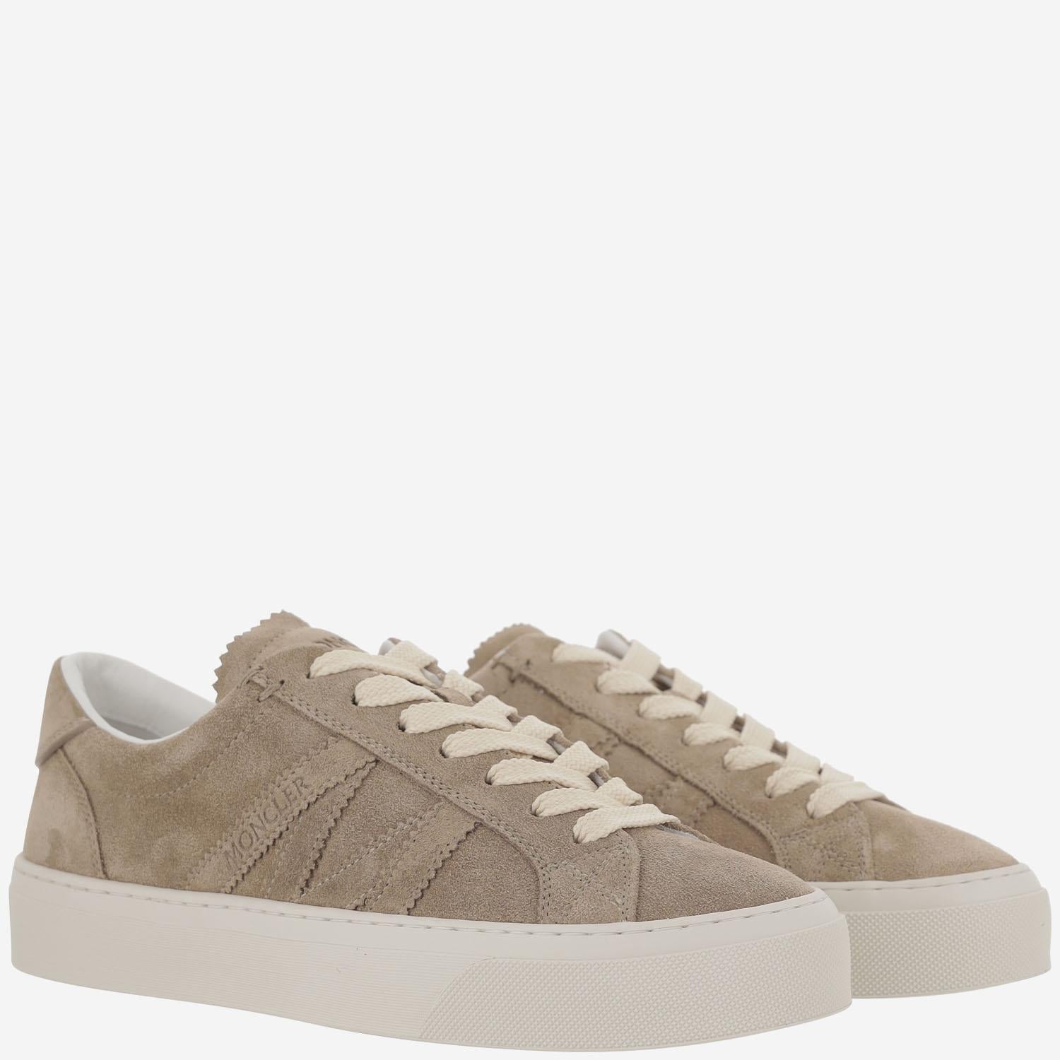 SNEAKERS MONACO IN PELLE SCAMOSCIATA 4M00160M4499 207 MONCLER