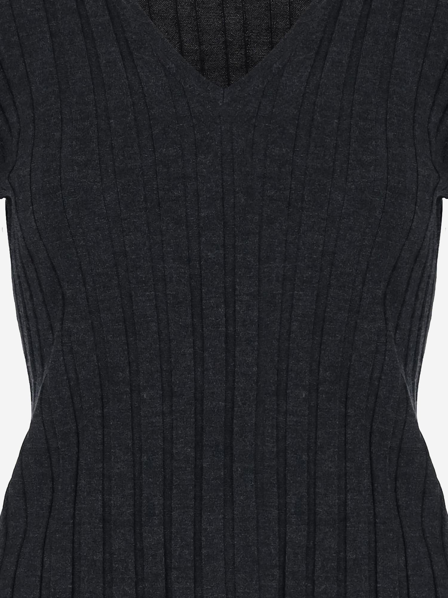 MAGLIONE IN LANA CON MOTIVO A RIGHE 25564024 490 ALLUDE