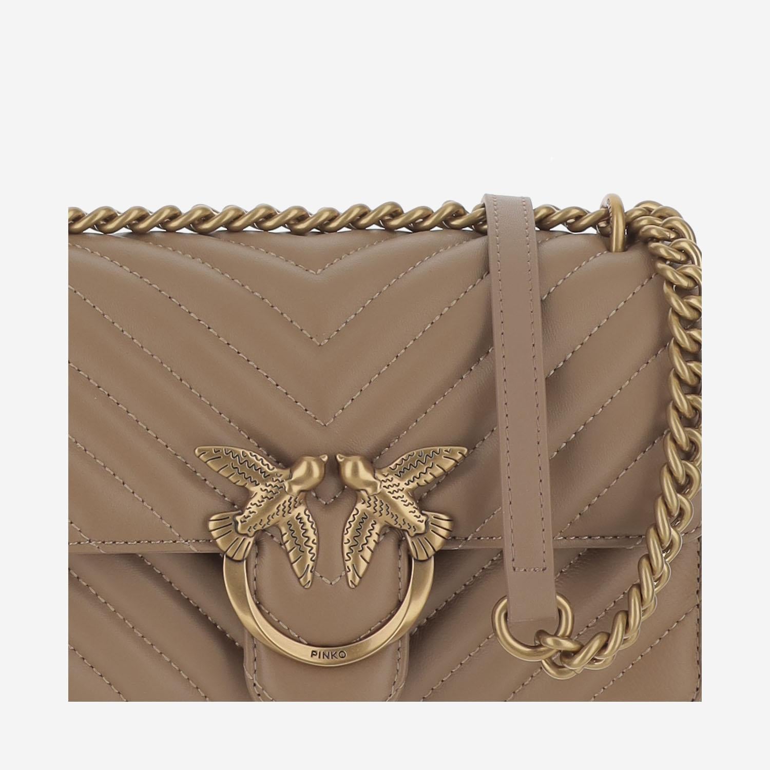 BORSA MINI LOVE ONE 100074 A0GKD01Q PINKO