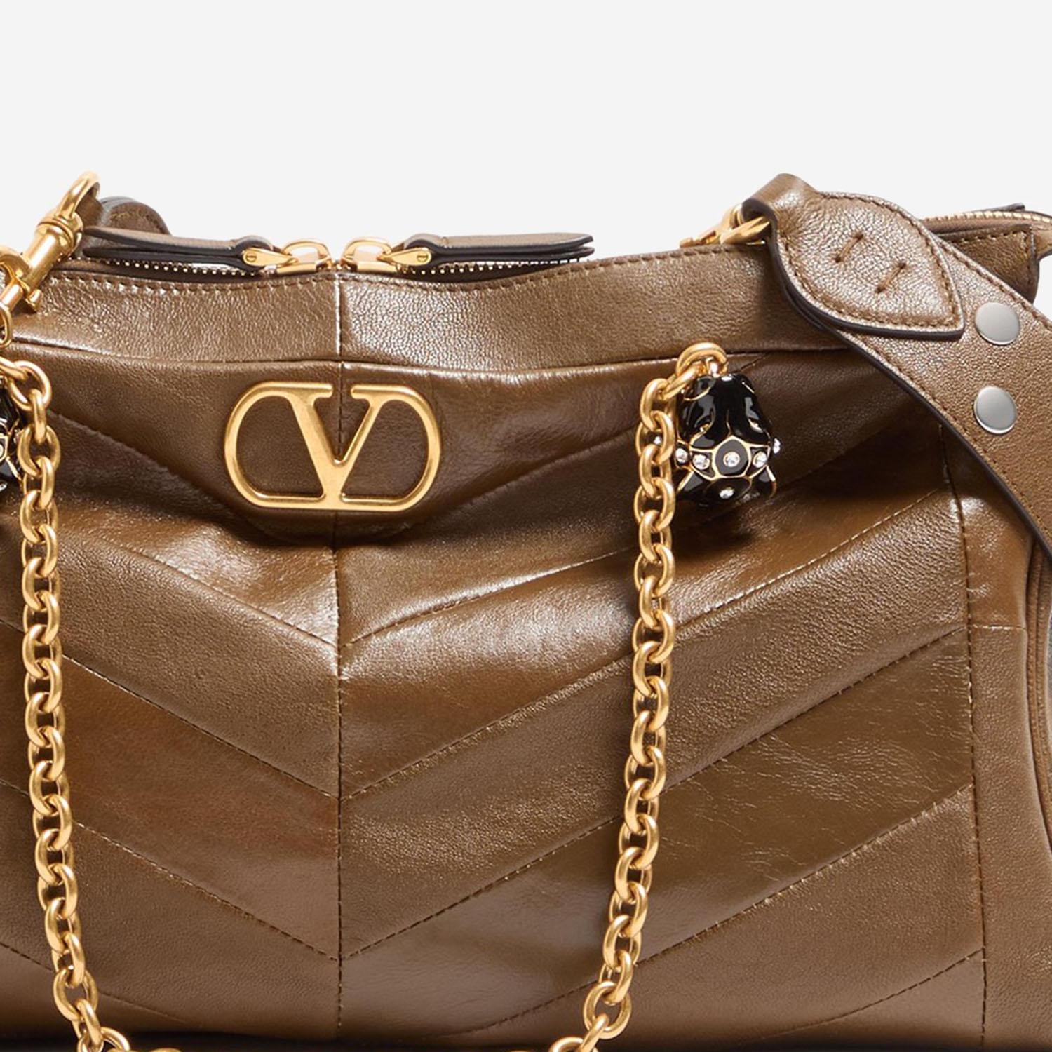 BORSA PANTHEA IN PELLE 7W0B0S70 UYFBGQ VALENTINO GARAVANI