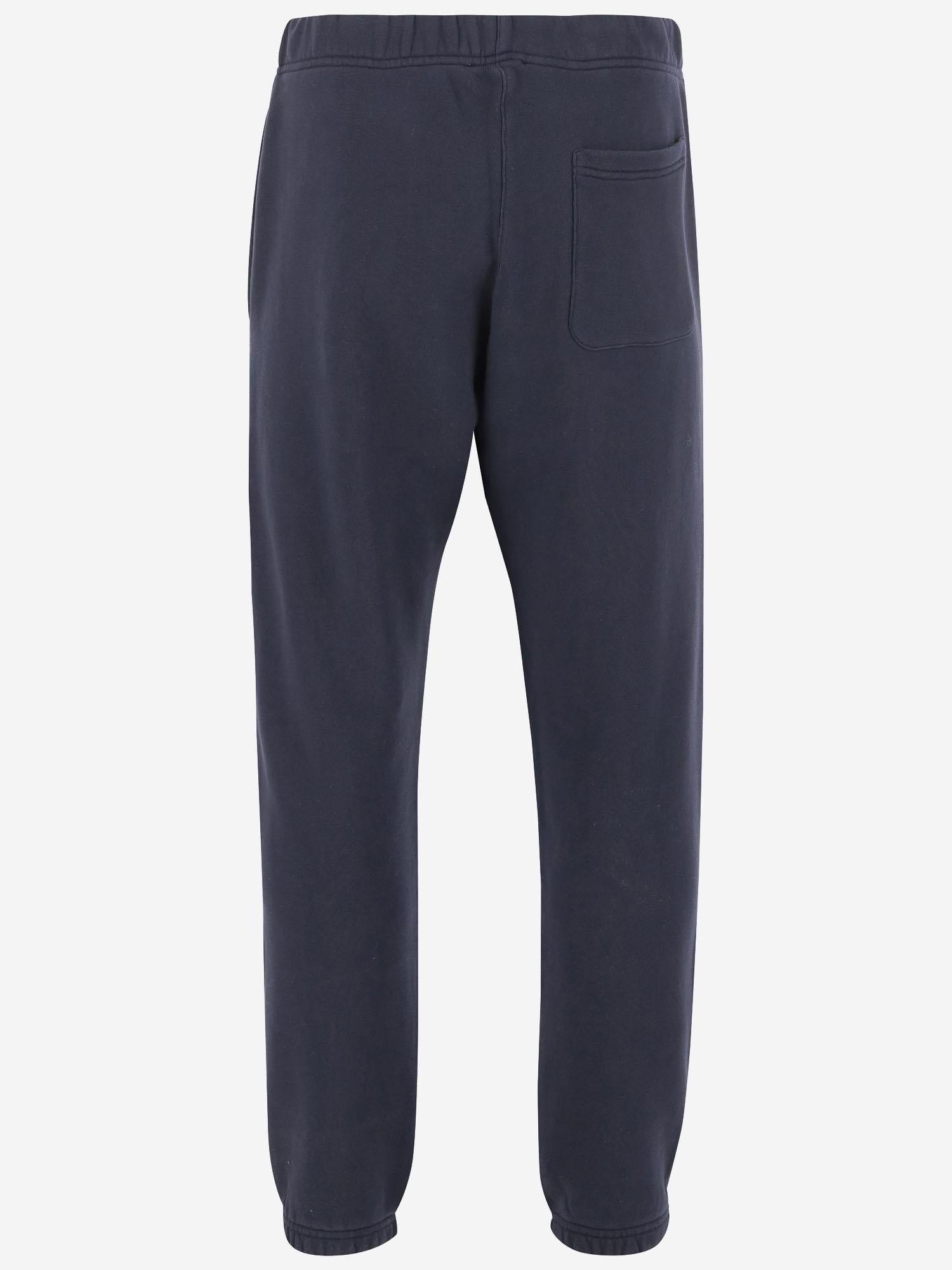 JOGGERS IN COTONE CON LOGO SPPMA3JB BLUE AUTRY