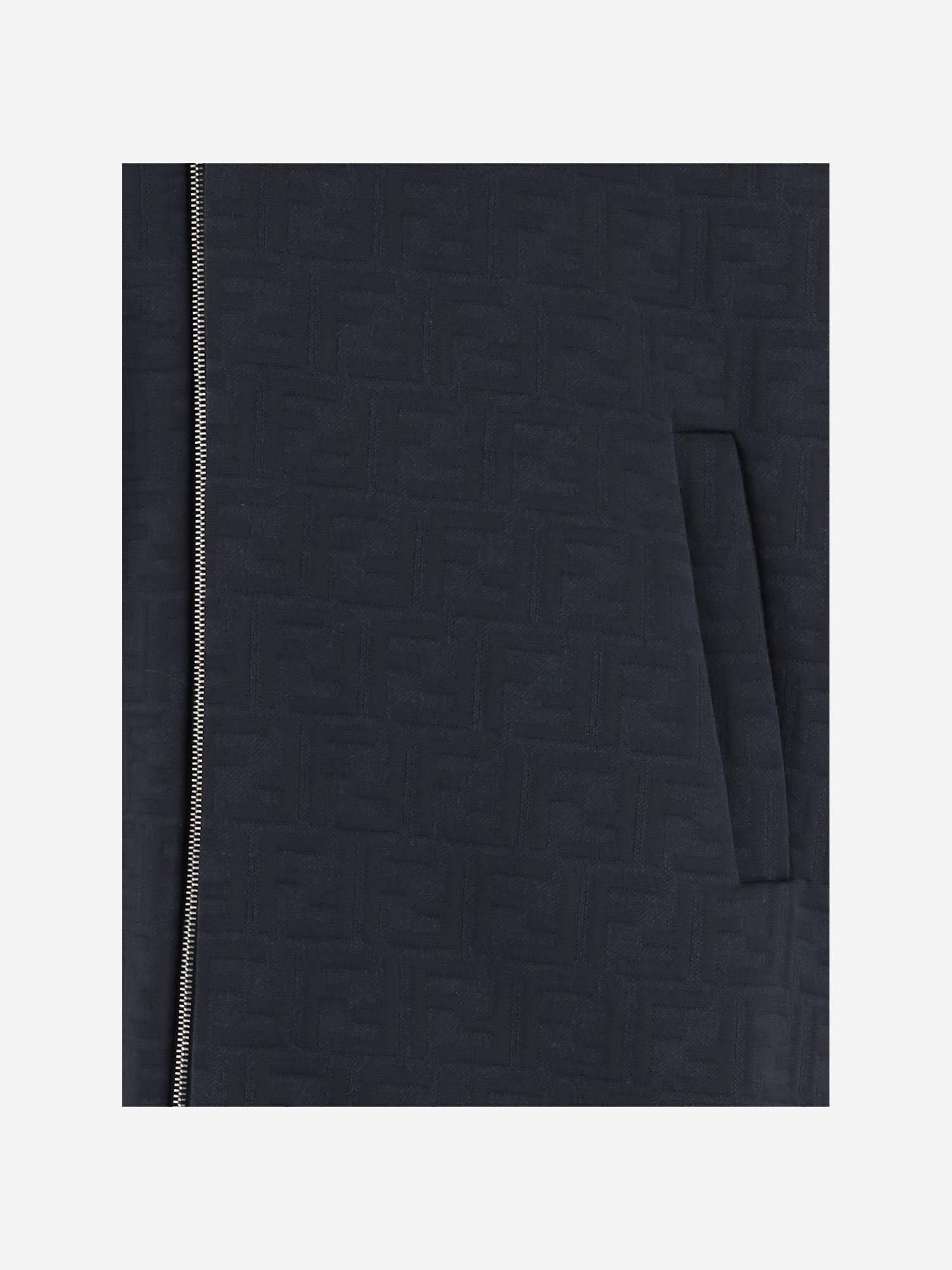 FELPA IN MISTO COTONE CON MOTIVO FF FAF743 AU8OF1H3O FENDI