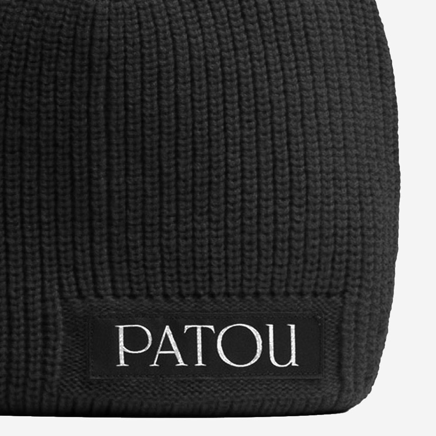 Berretto in misto lana stretch AC1028041 999B PATOU