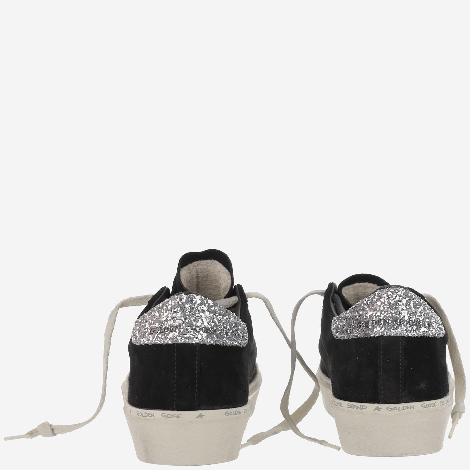 SNEAKERS HI STAR NERE in pelle GWF00118 F00638990179 GOLDEN GOOSE