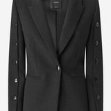 BLAZER CON BOTTONI SULLE MANICHE 105679 A2R9Z99 PINKO
