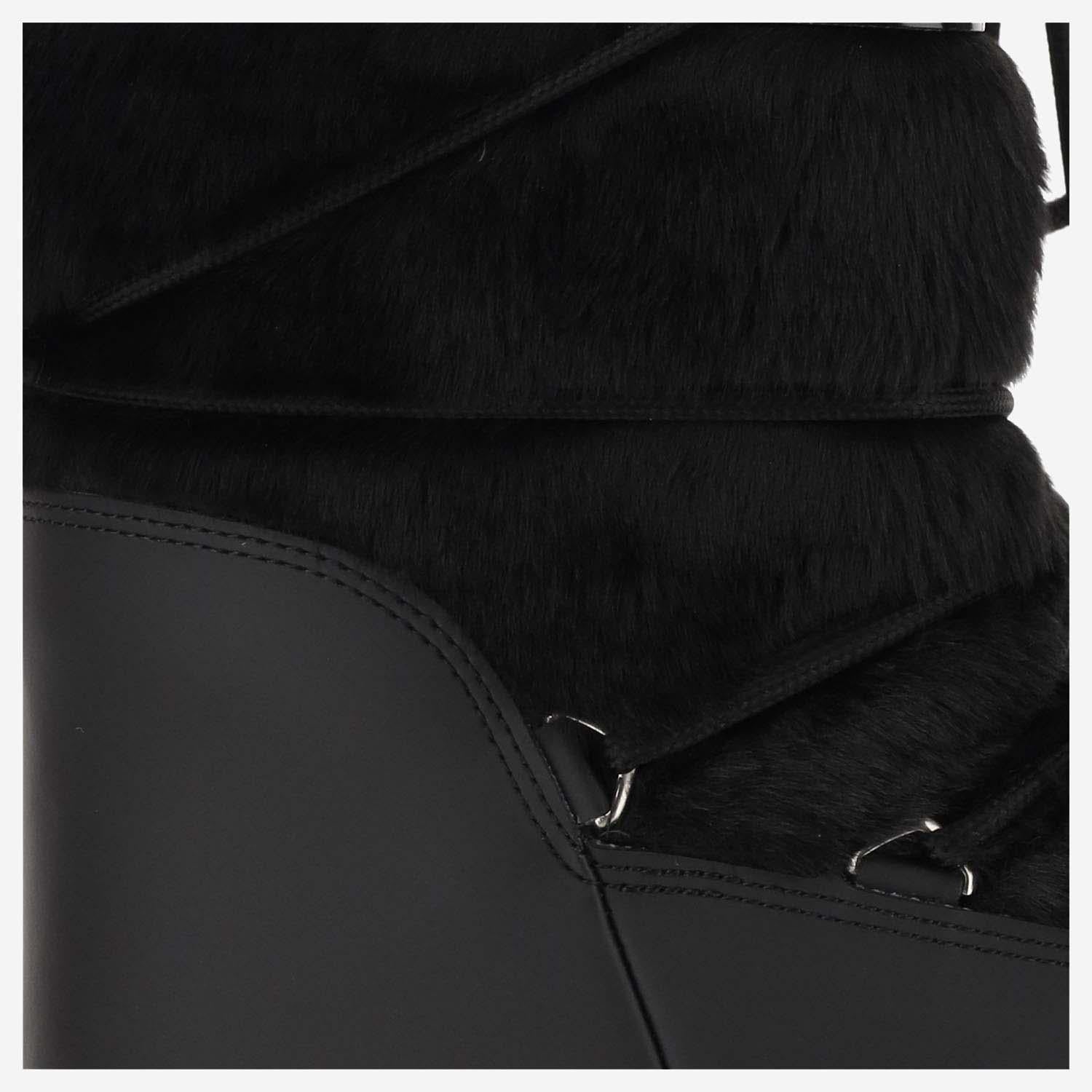 MOON BOOT ICON IN ECOPELLICCIA 1408900 N001 MOON BOOT