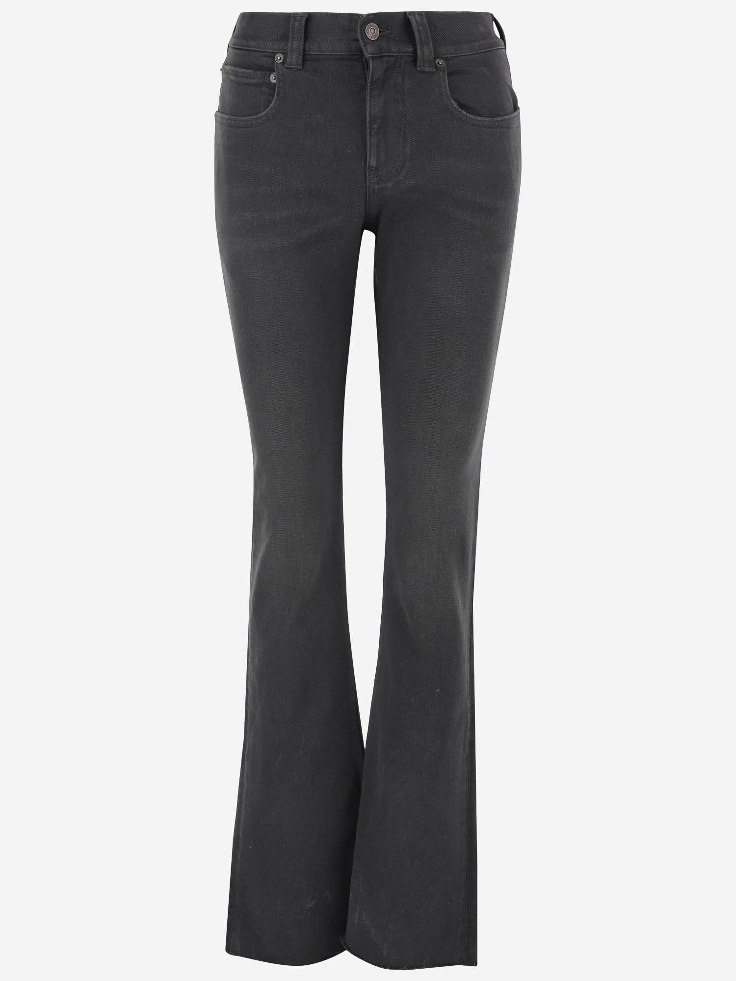 PANTALONI IN COTONE STRETCH 838692 TSWC38582 BALENCIAGA