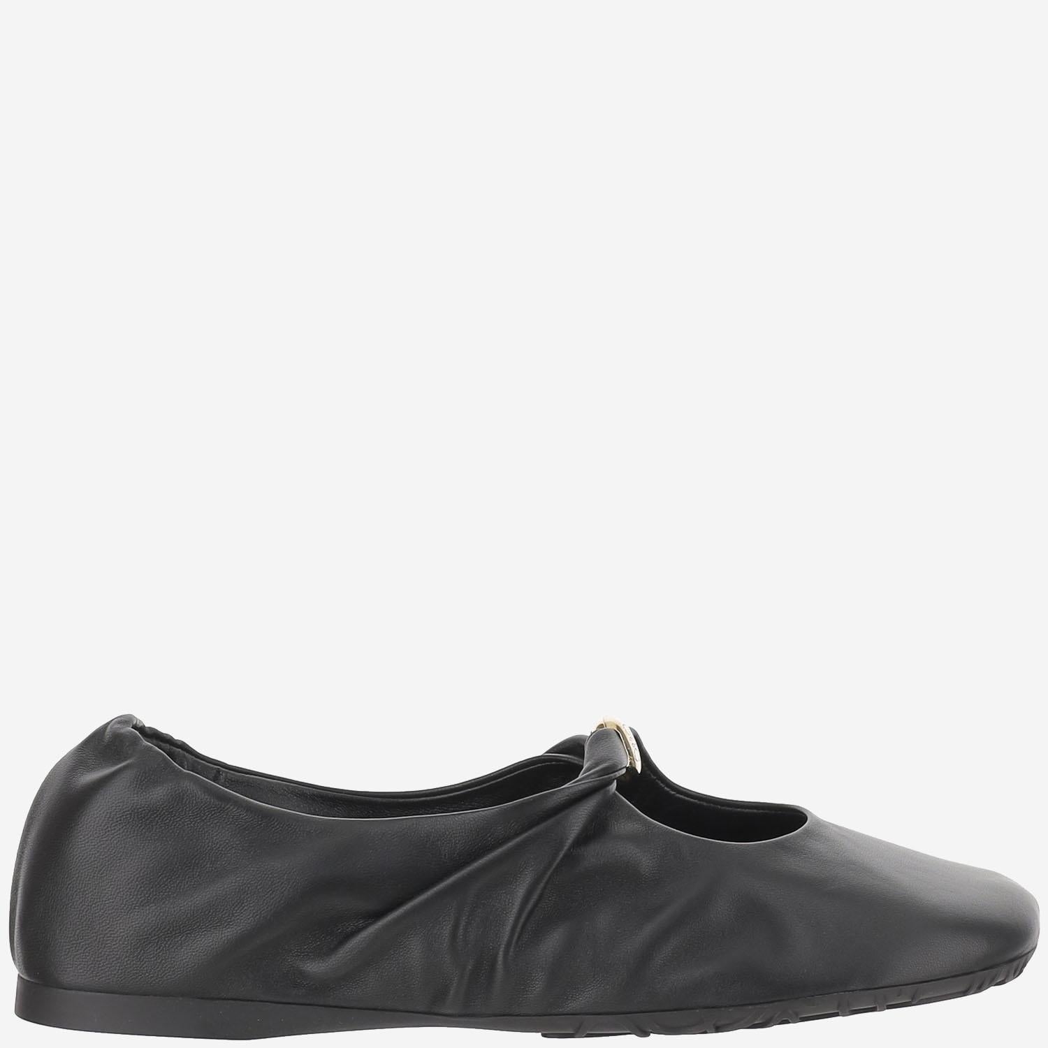 Ballerine Pebble Soft in pelle L815466X46 1100 LOEWE