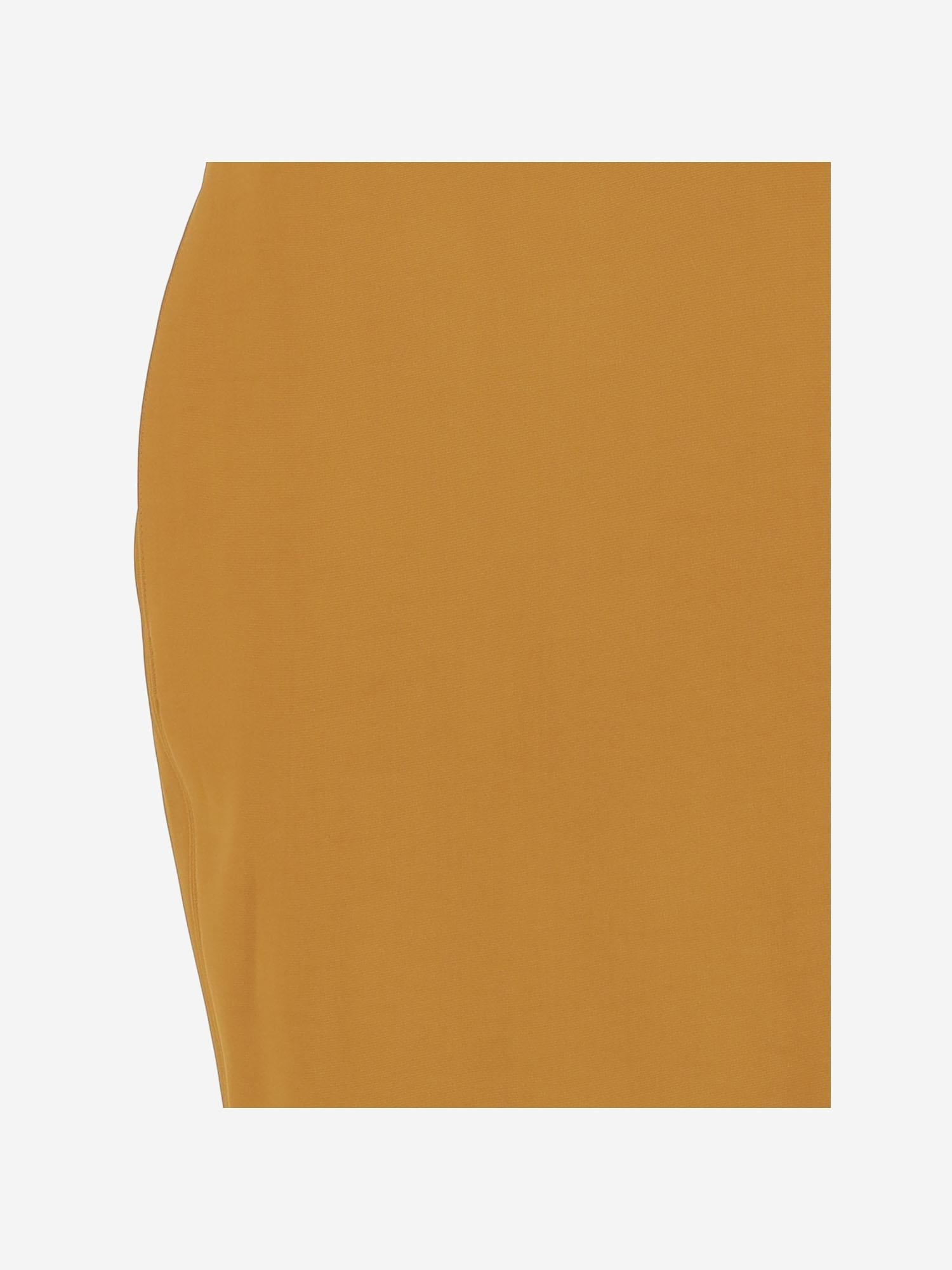 GONNA A MATITA IN SATIN 852654 Y5J197746 SAINT LAURENT