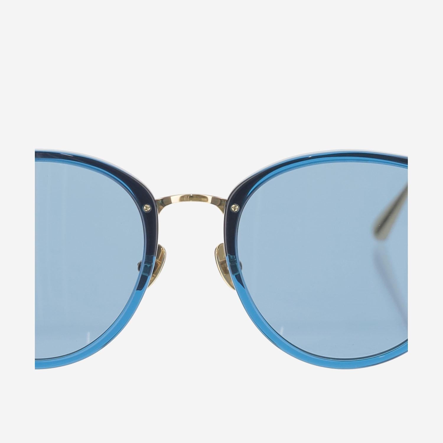 OCCHIALI DA SOLE LFL251C97SUN CALTHORPEYELLOWGOLDAQUA LINDA FARROW