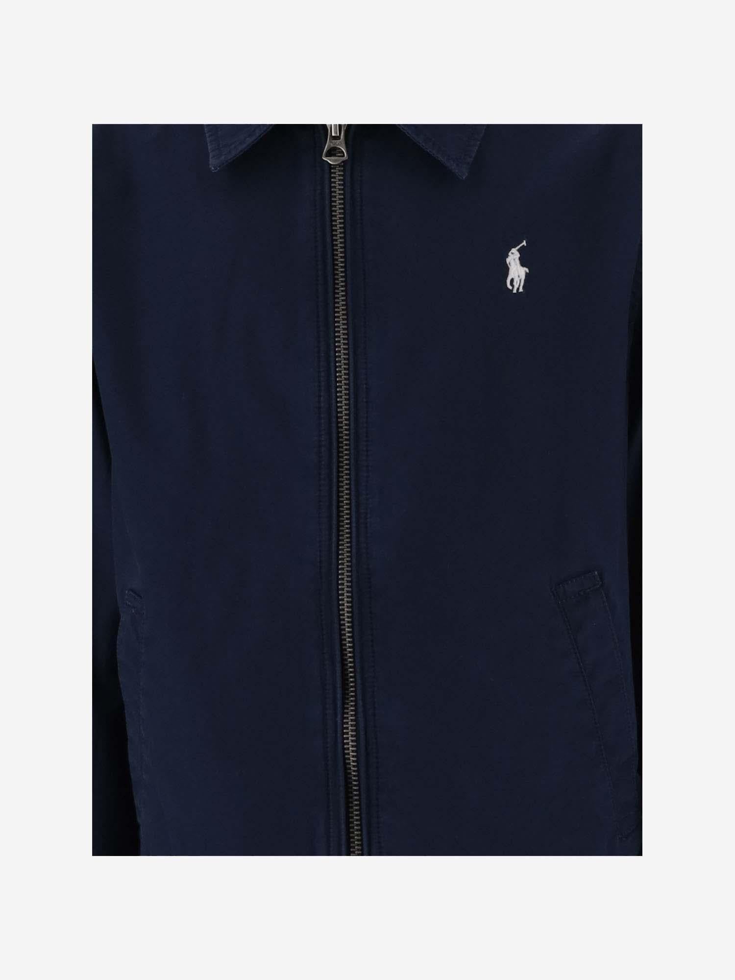 GIACCA IN COTONE CON LOGO 323934661 002 POLO RALPH LAUREN KIDS