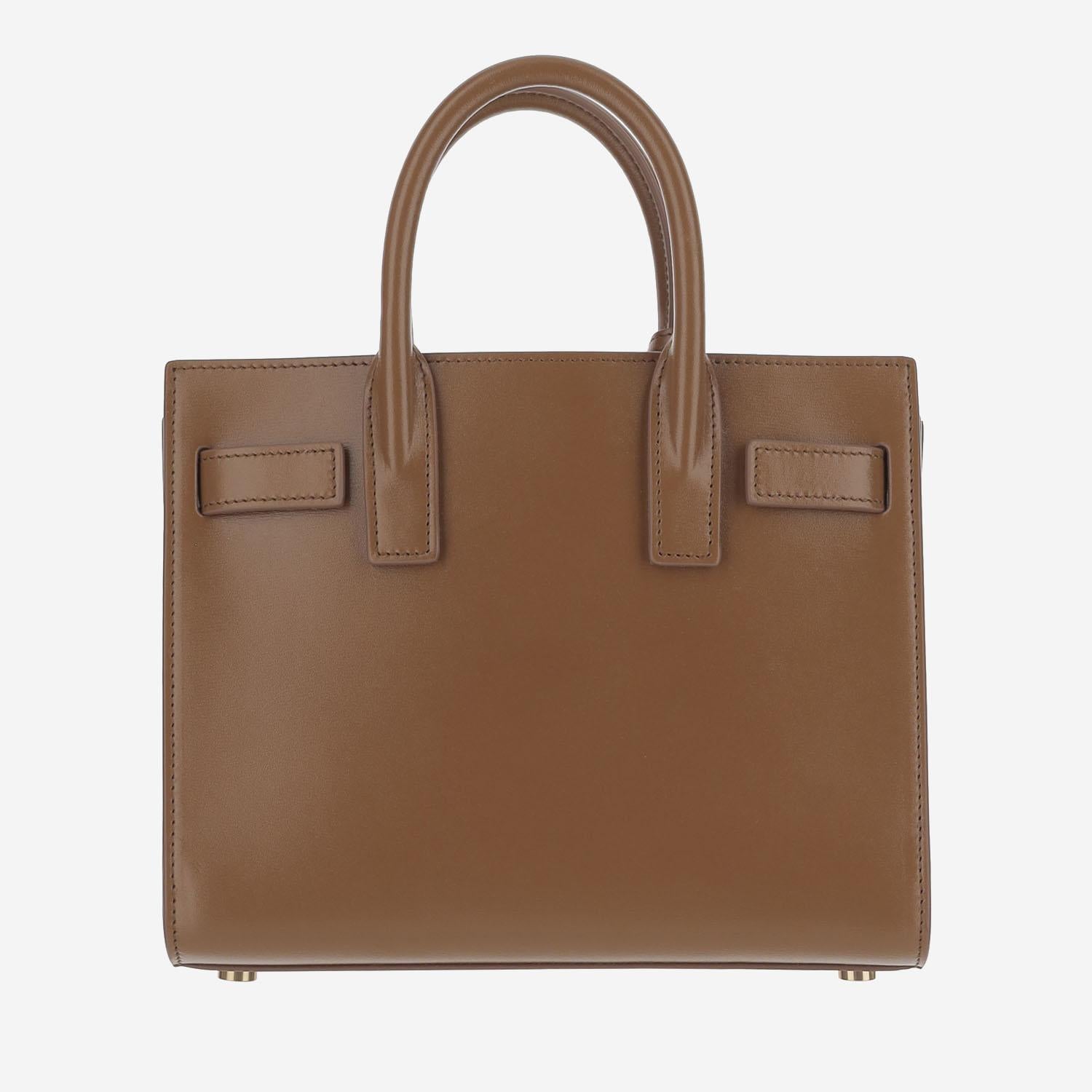 BORSA SAC DE JOUR NANO IN PELLE 392035 02G9W2536 SAINT LAURENT