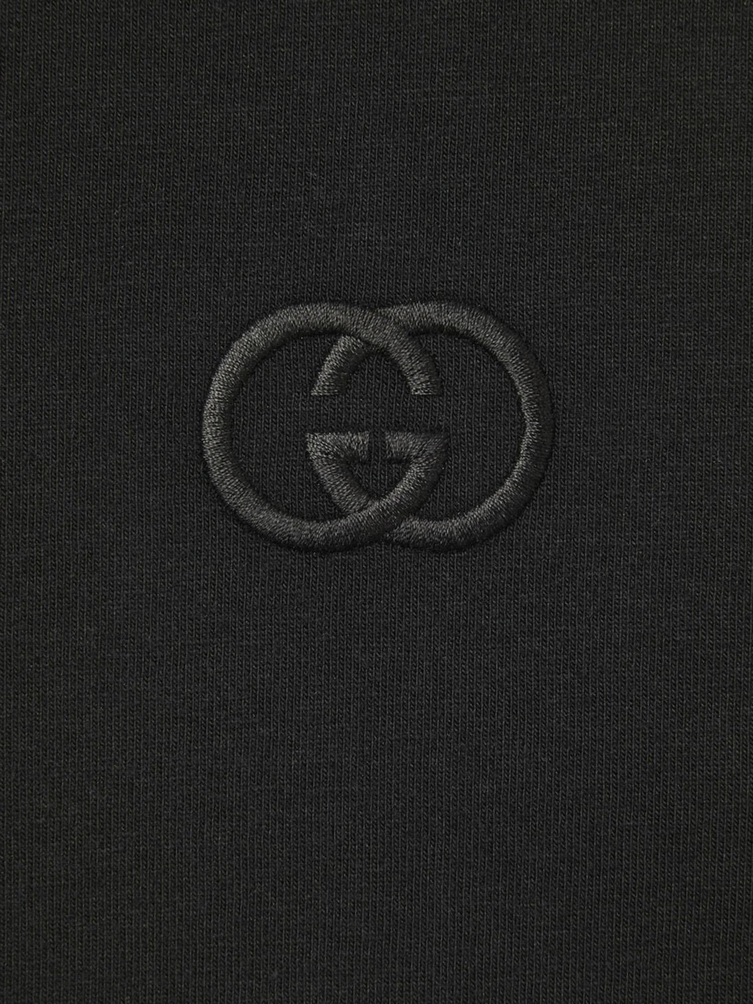 T-SHIRT A MANICHE LUNGHE IN COTONE 815127 XJHKE1043 GUCCI