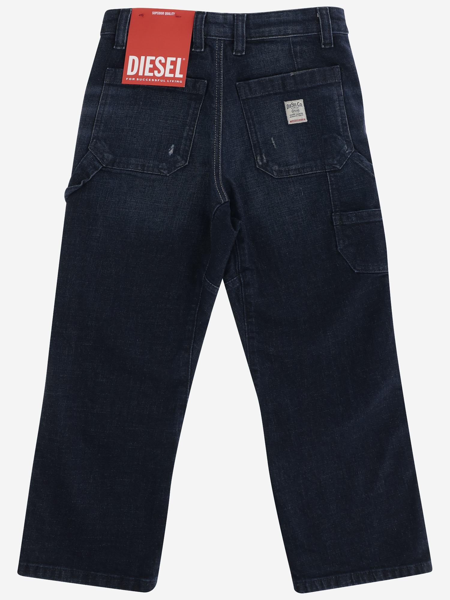 JEANS D-BART-J IN COTONE STRETCH J02361 KXBP2K01 DIESEL KIDS