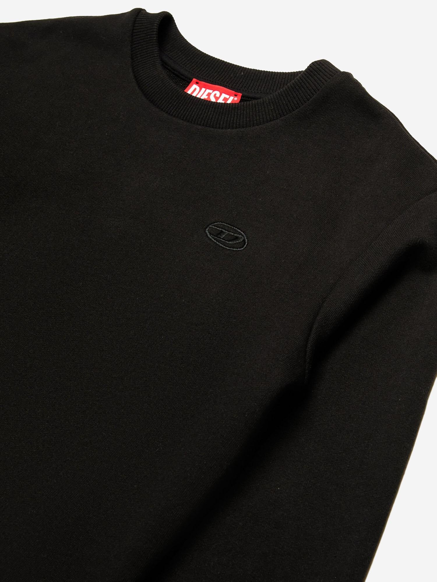 FELPA IN COTONE CON LOGO J02274 0GYCJK900 DIESEL KIDS