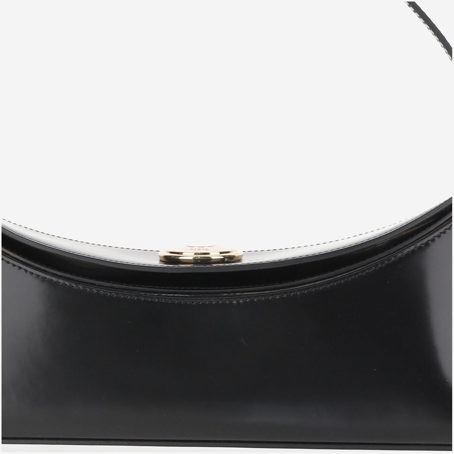 POCHETTE OVALO IN PELLE BAW00438AC18A01 990 JACQUEMUS