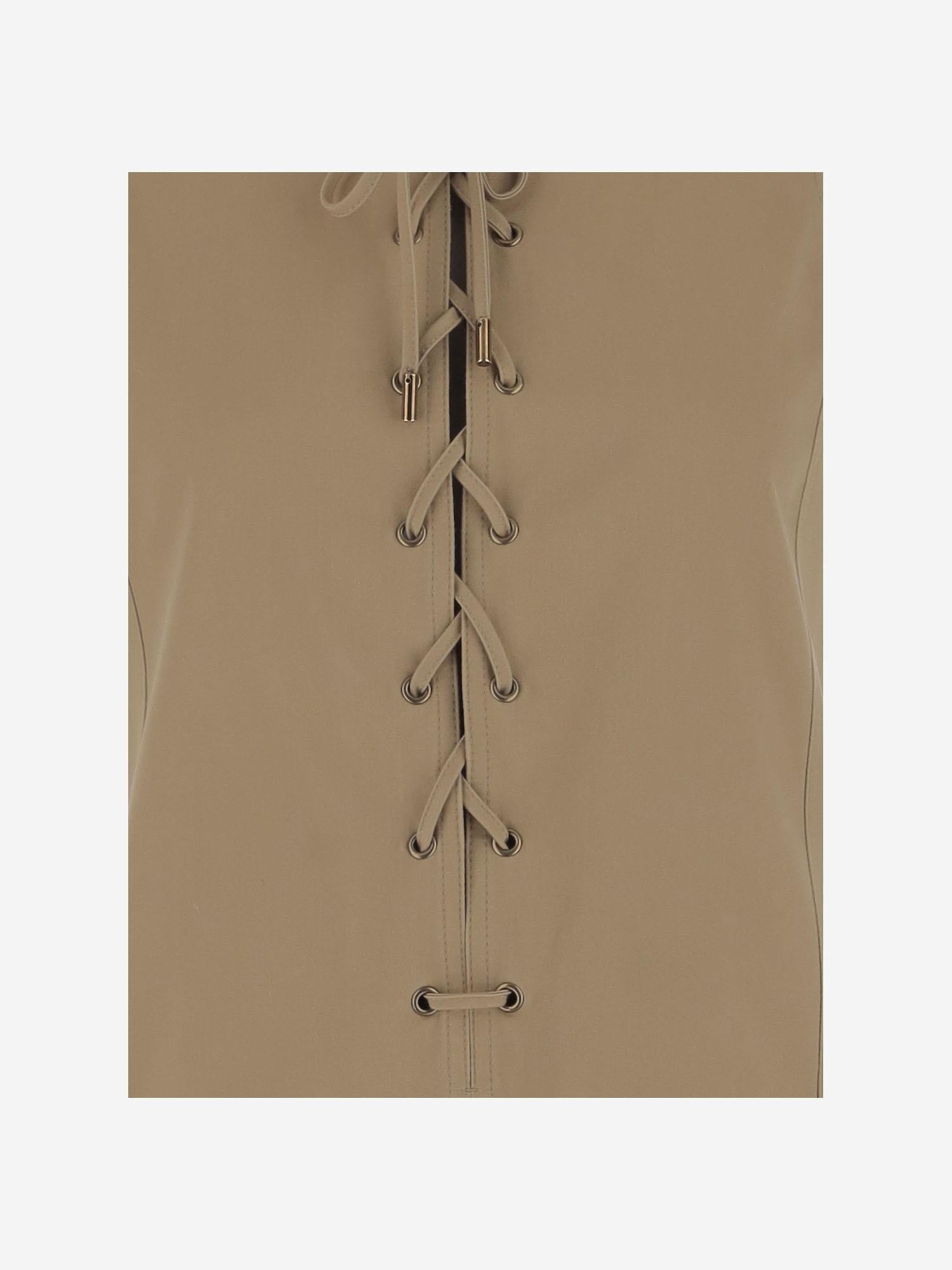 ABITO IN SATIN DI COTONE CH25SRO36339 20G CHLOE