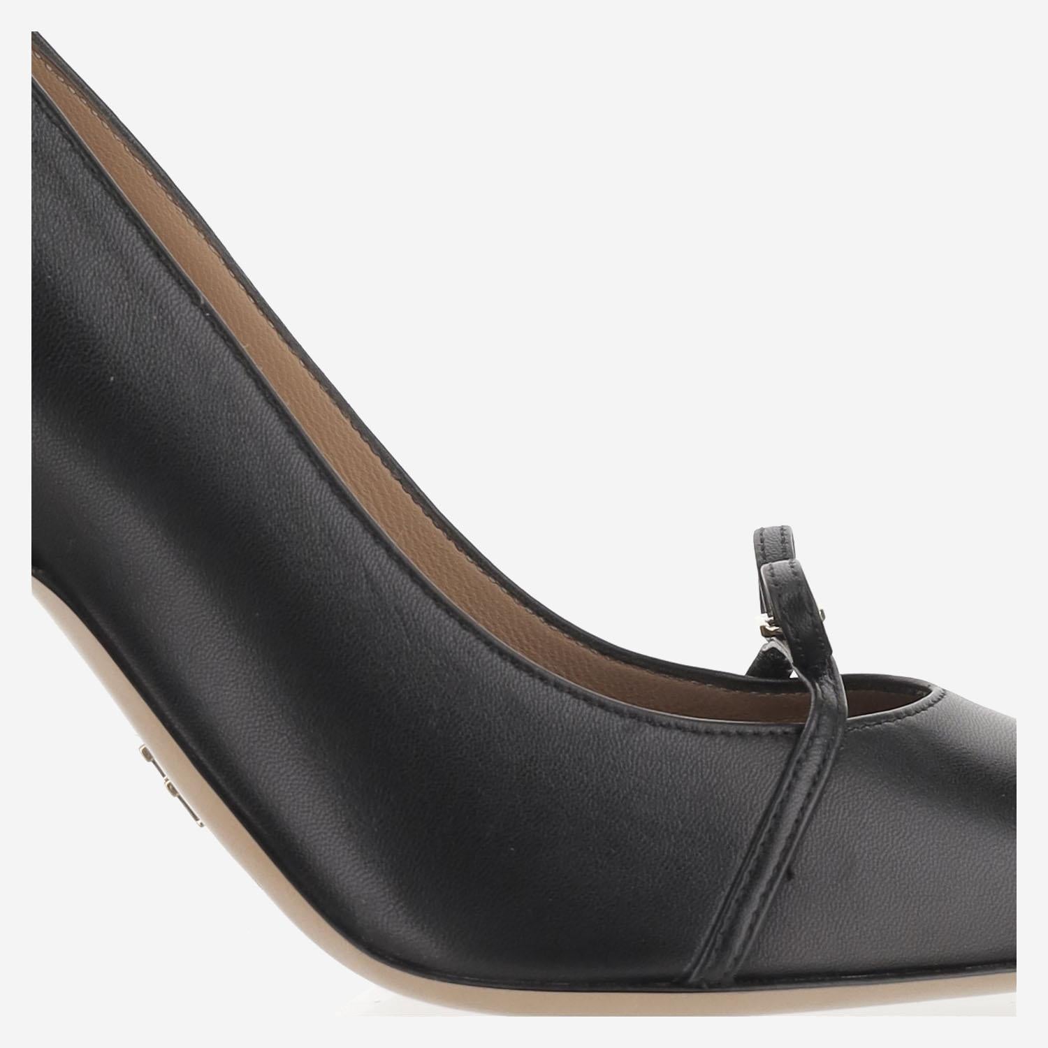 SALVATORE FERRAGAMO GOYA95NEROBISCOTTONERO