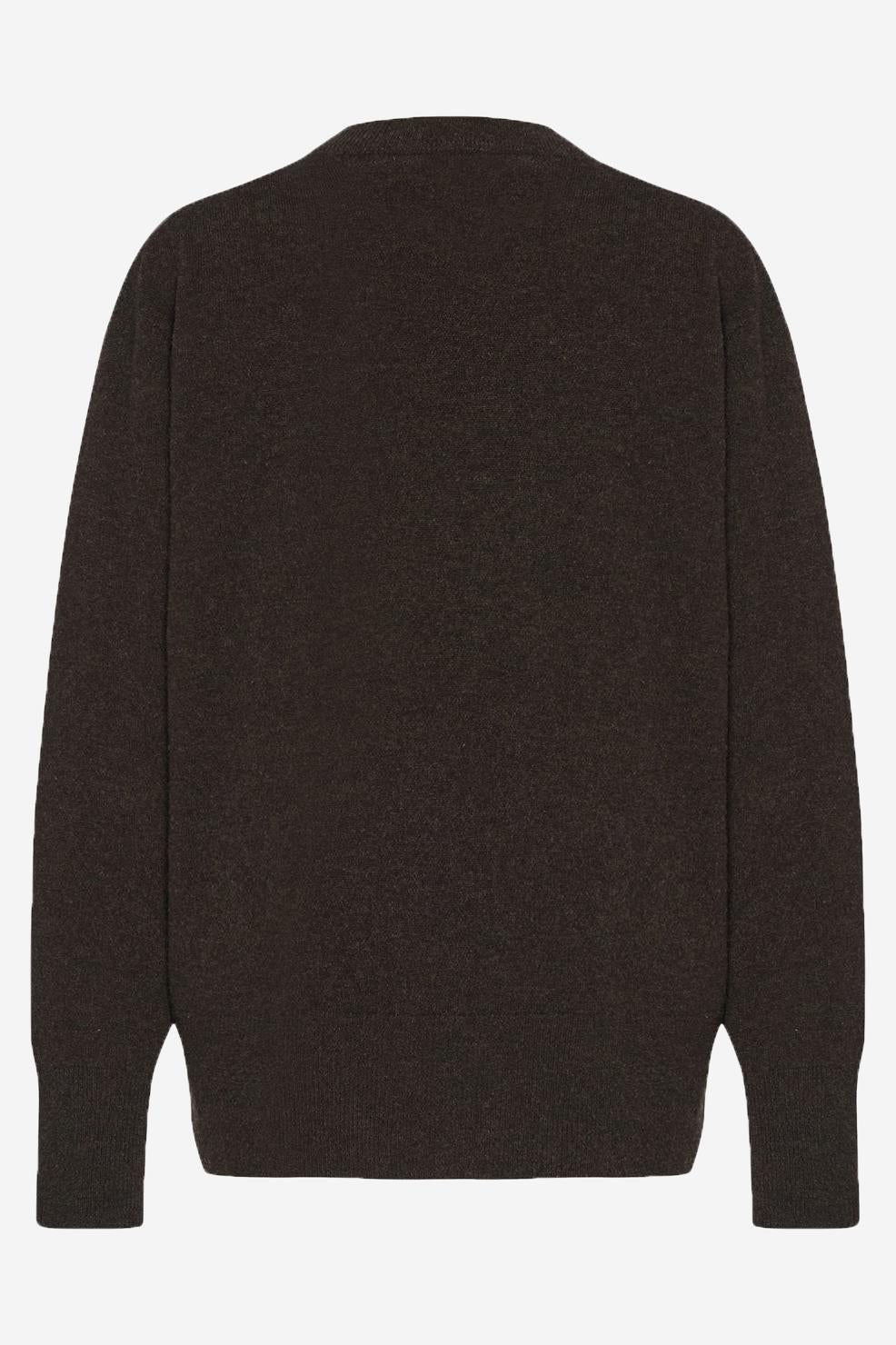 MAGLIONE LEILANI IN CASHMERE 10037Y556 MBR THE ROW