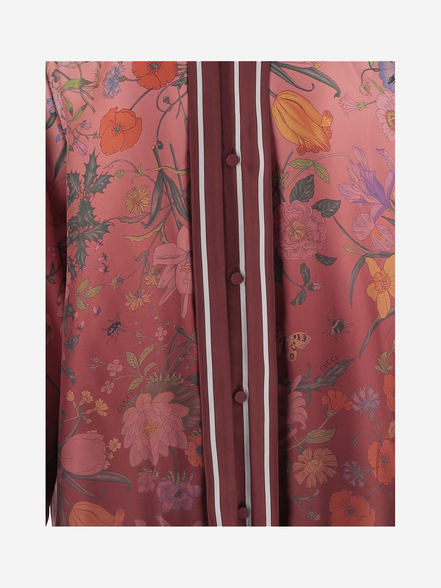 CAMICIA IN SETA 835617 ZATG85057 GUCCI