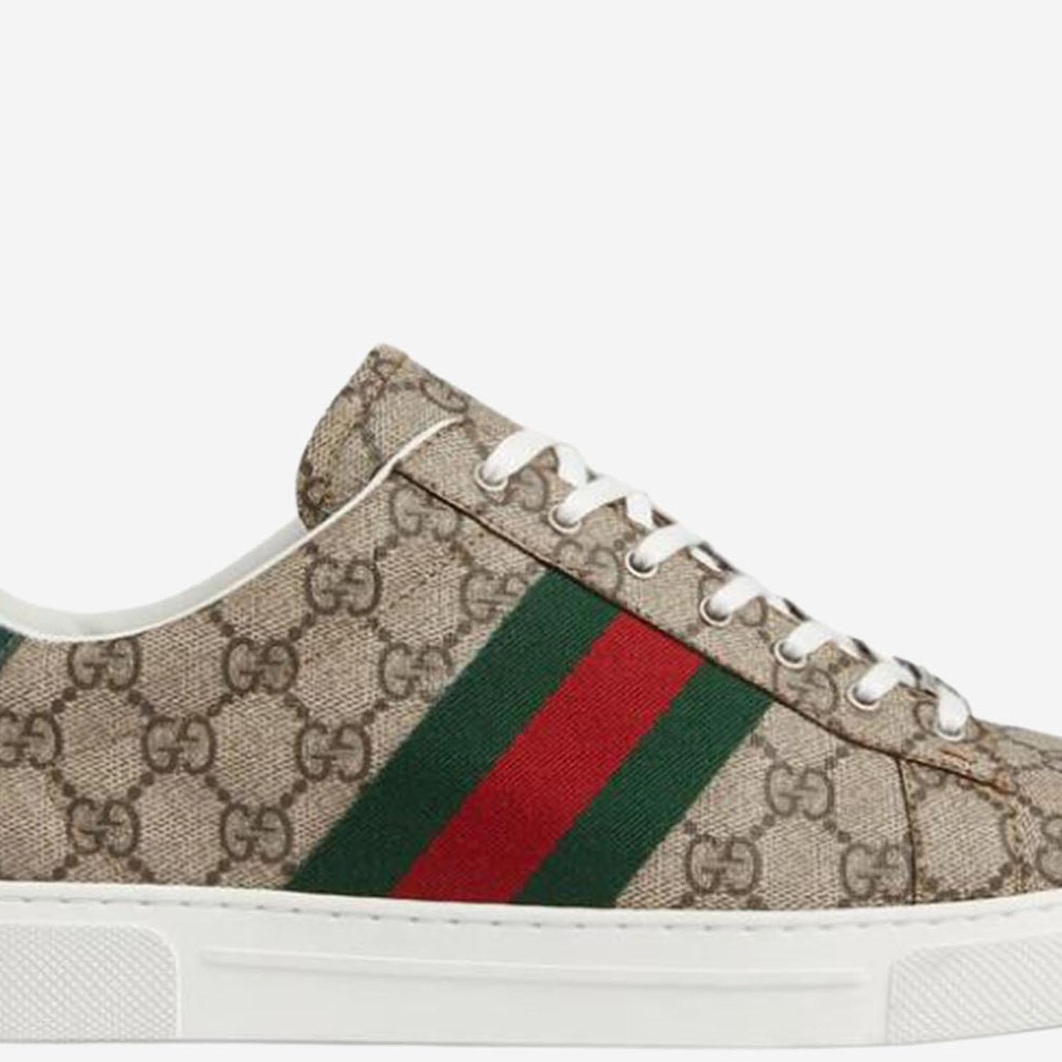 SNEAKERS GUCCI ACE CON DETTAGLIO WEB 760775 FACMZ9746 GUCCI