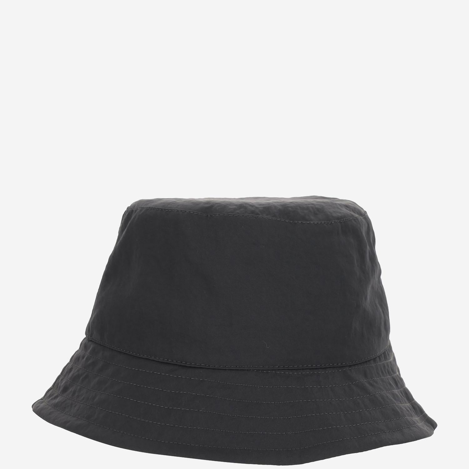 CAPPELLO BUCKET IN NYLON CON LOGO UHA671PA0035 020 AMI