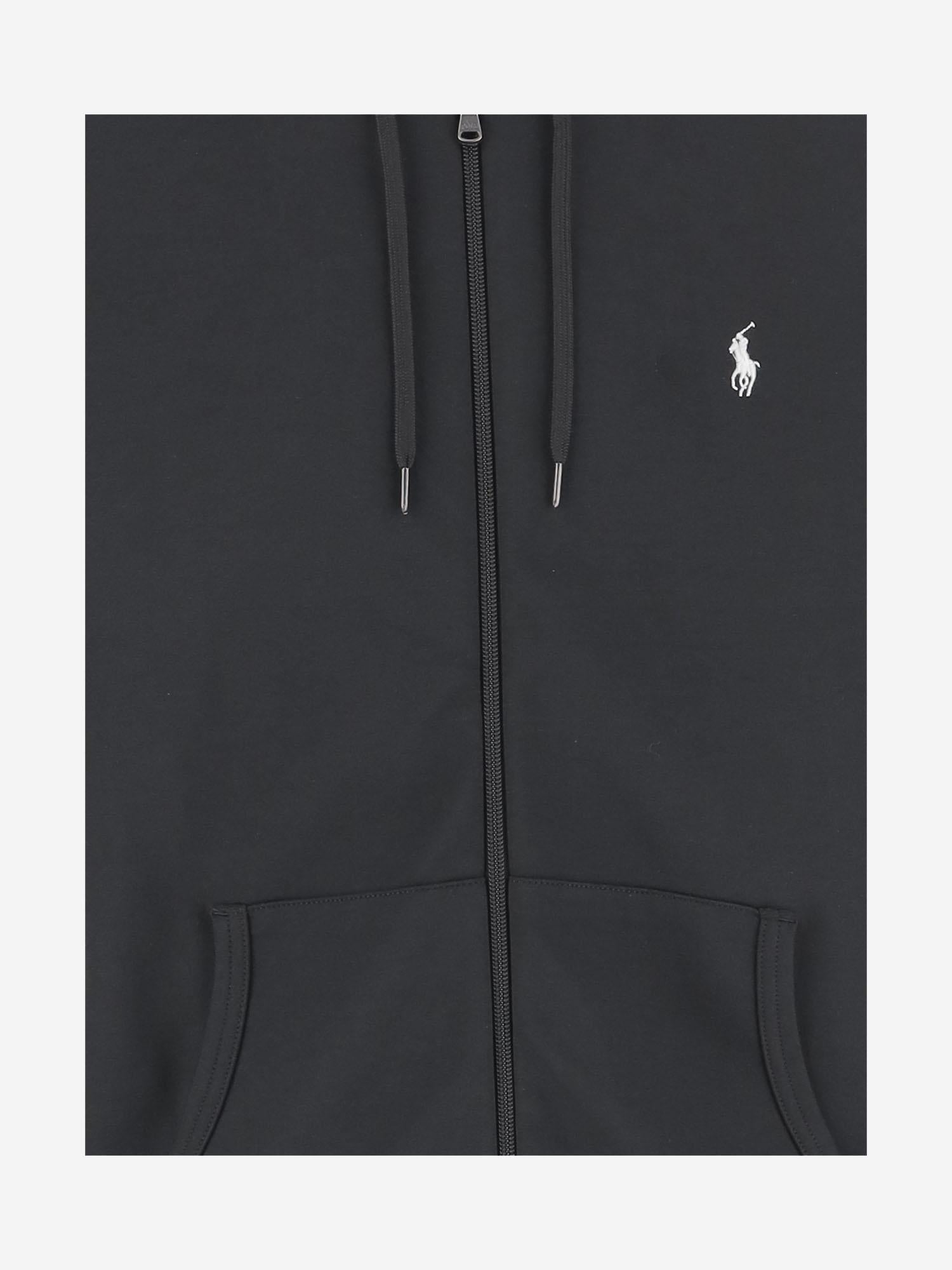 FELPA IN MISTO COTONE CON LOGO 710888282 001 POLO RALPH LAUREN