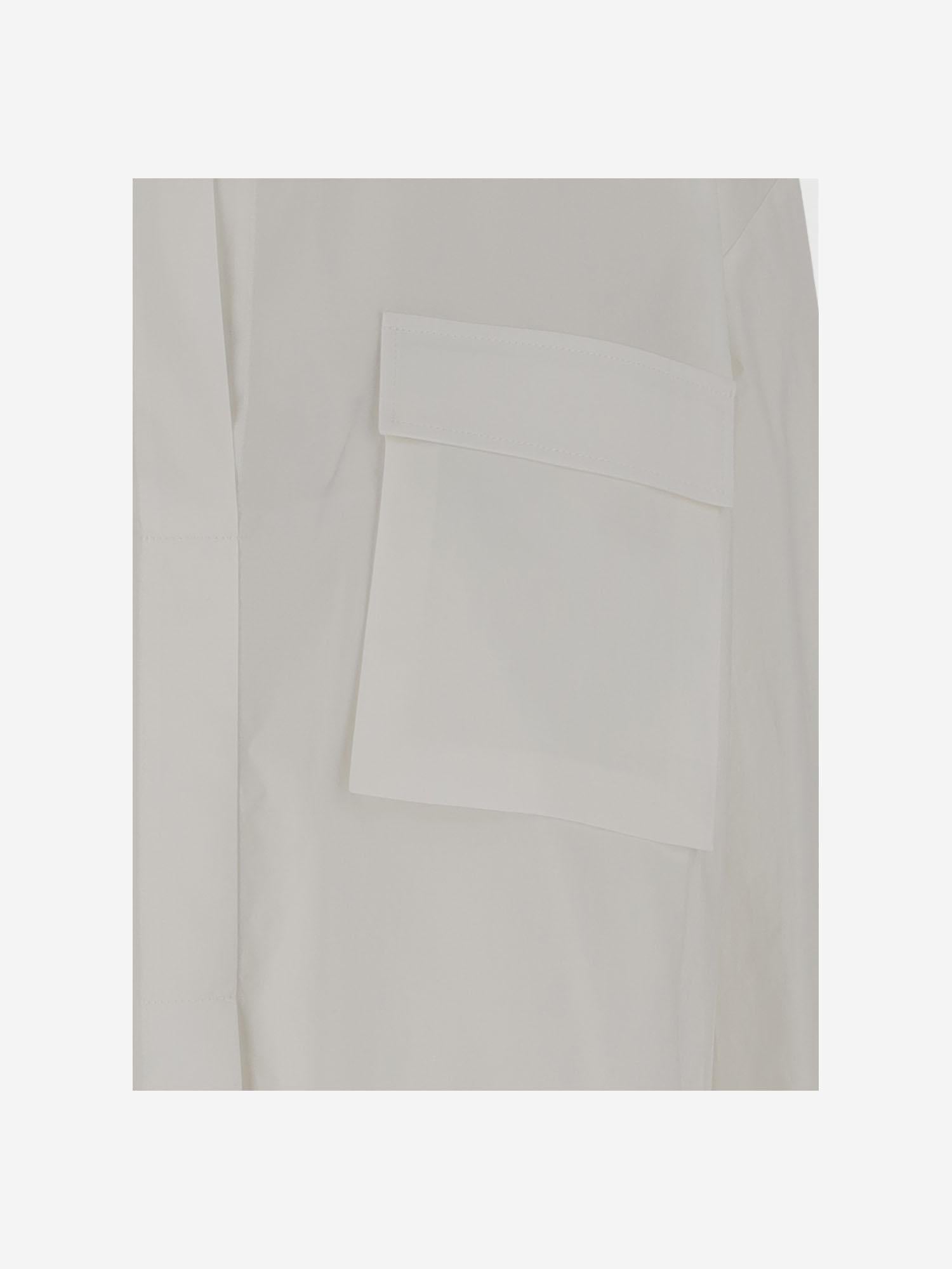 CAMICIA A MANICHE LUNGHE IN COTONE MN01603 T109C20 HER SHIRT