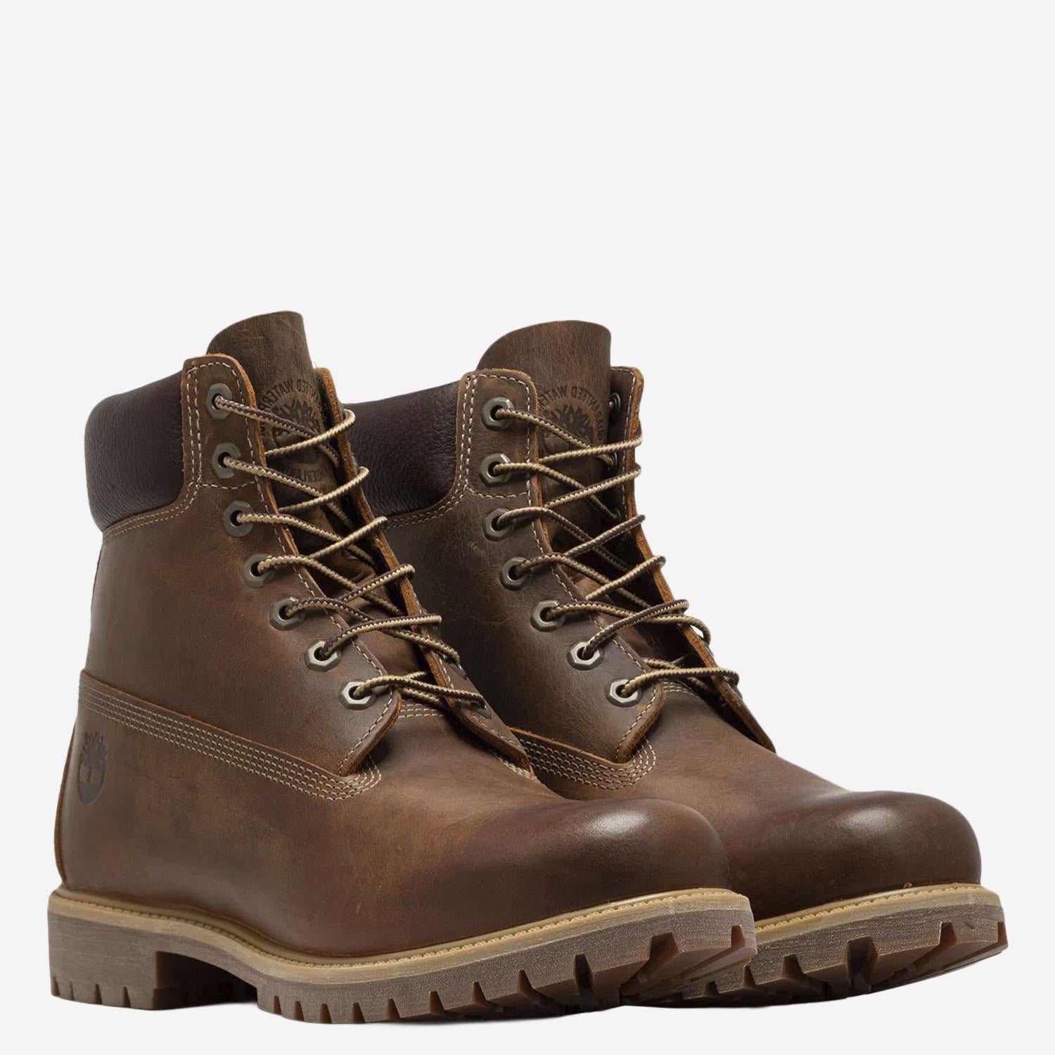 STIVALETTI PREMIUM 6-INCH IN PELLE CON LOGO TB127094 2141 TIMBERLAND