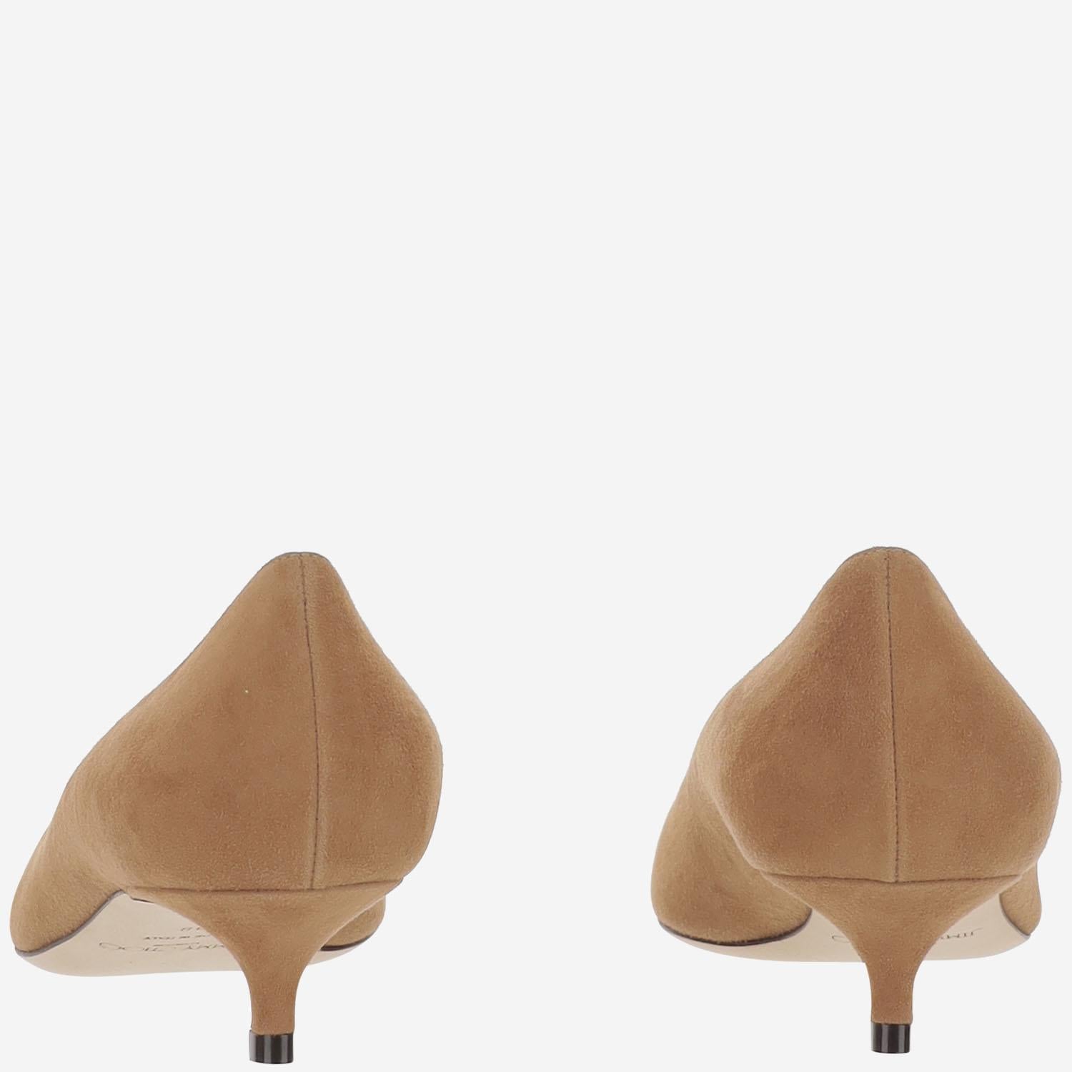 Décolleté Amelia in suede AMELIA SUETOFFEE JIMMY CHOO