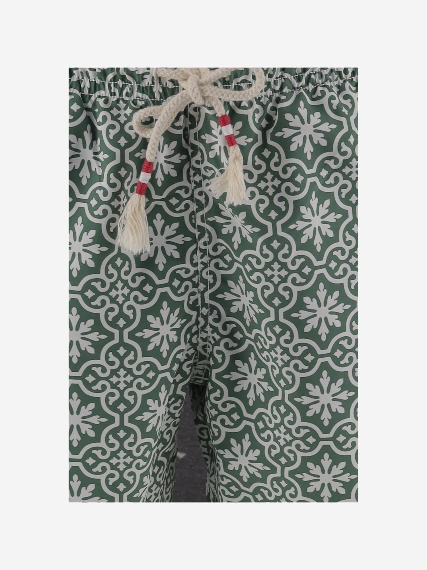 COSTUME DA BAGNO IN NYLON CON STAMPA FANTASIA CAP0001 02143H MC2 SAINT BARTH