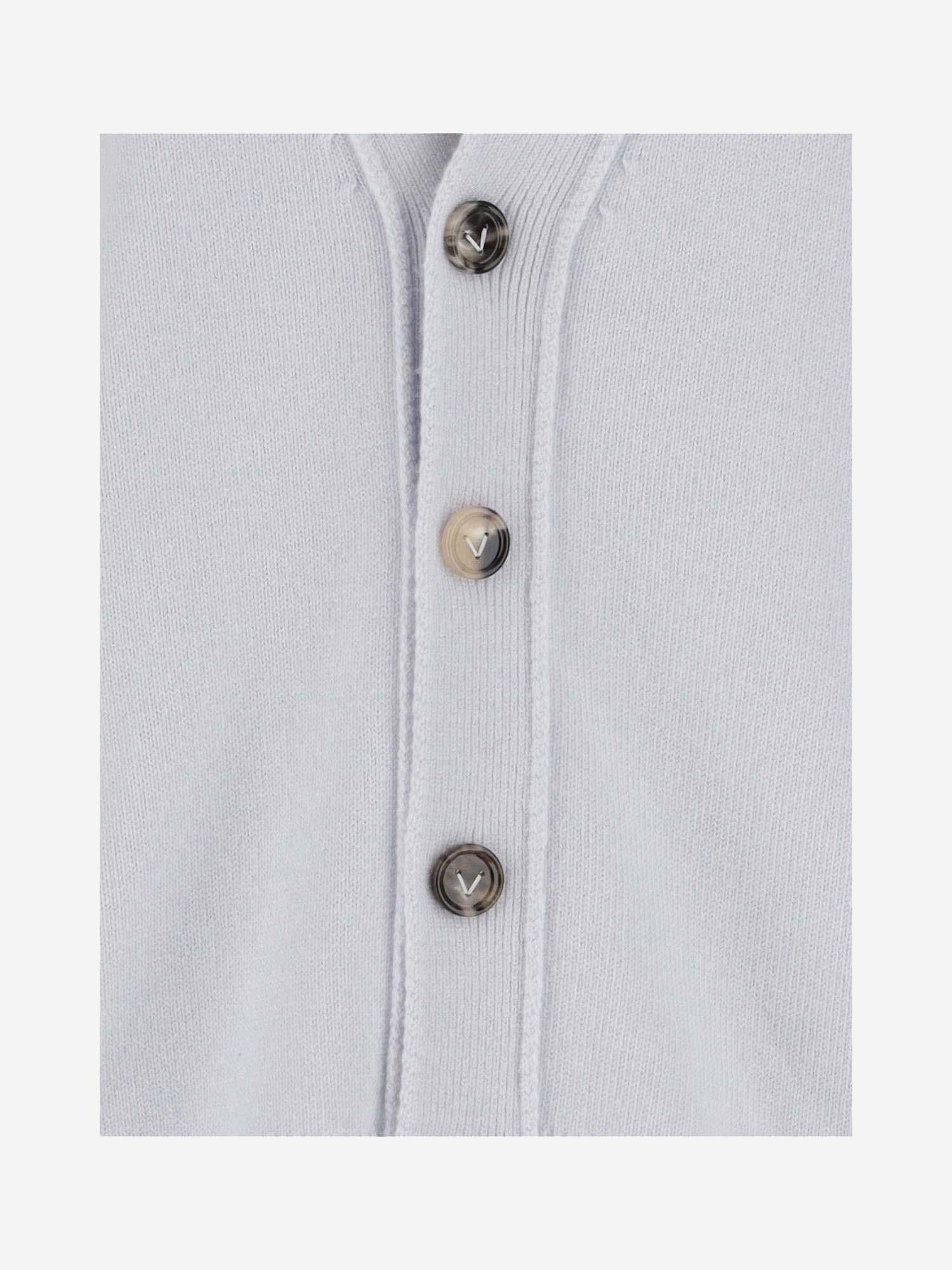 CARDIGAN IN MISTO CASHMERE 774699 V2MM01582 BOTTEGA VENETA