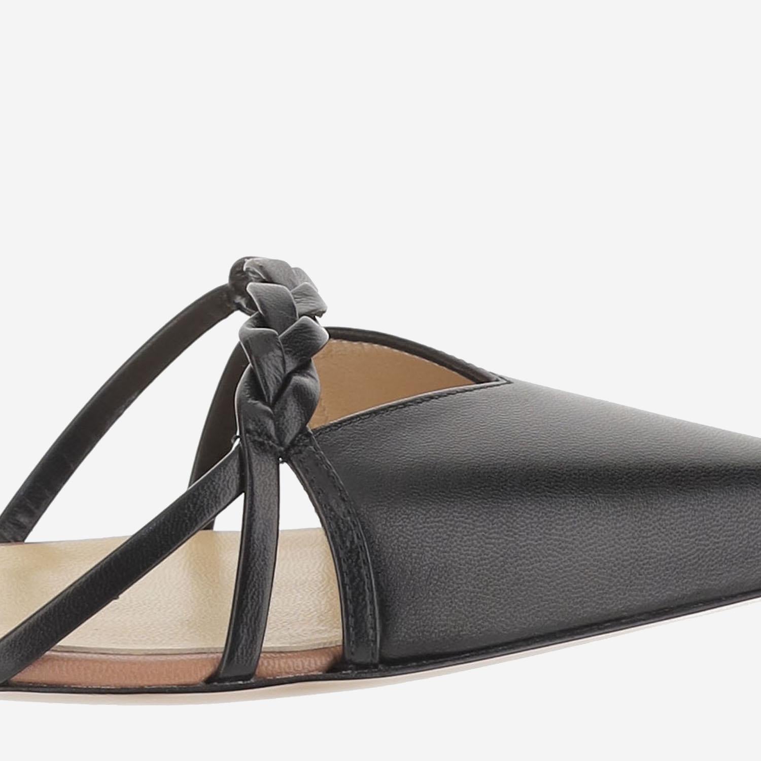 DÉCOLLETÉ PIATTA IN PELLE R1P986 N200300 FRANCESCO RUSSO