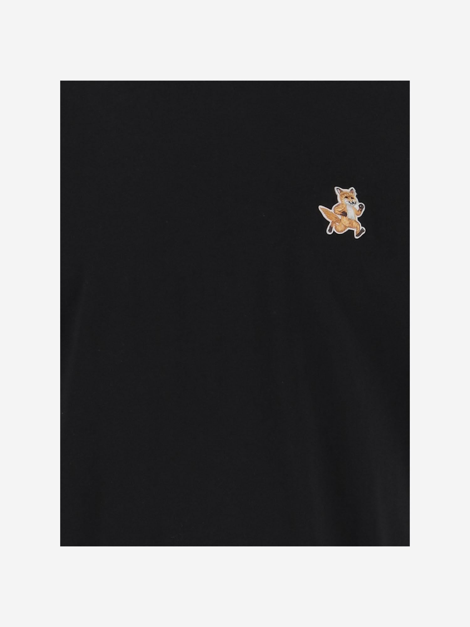 T-SHIRT IN COTONE CON LOGO MM00125KJ0008 P199 MAISON KITSUNE