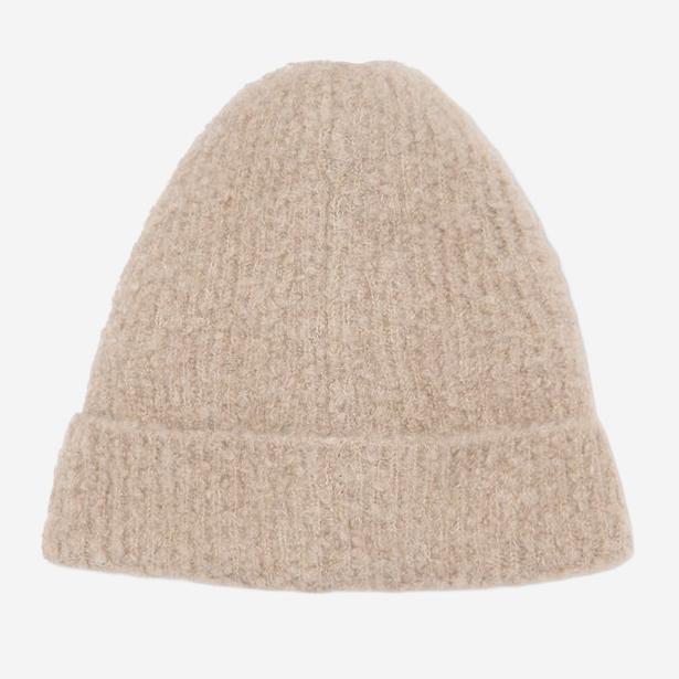 BEANIE LENOR IN MISTO CASHMERE 10076Y957 BEI THE ROW