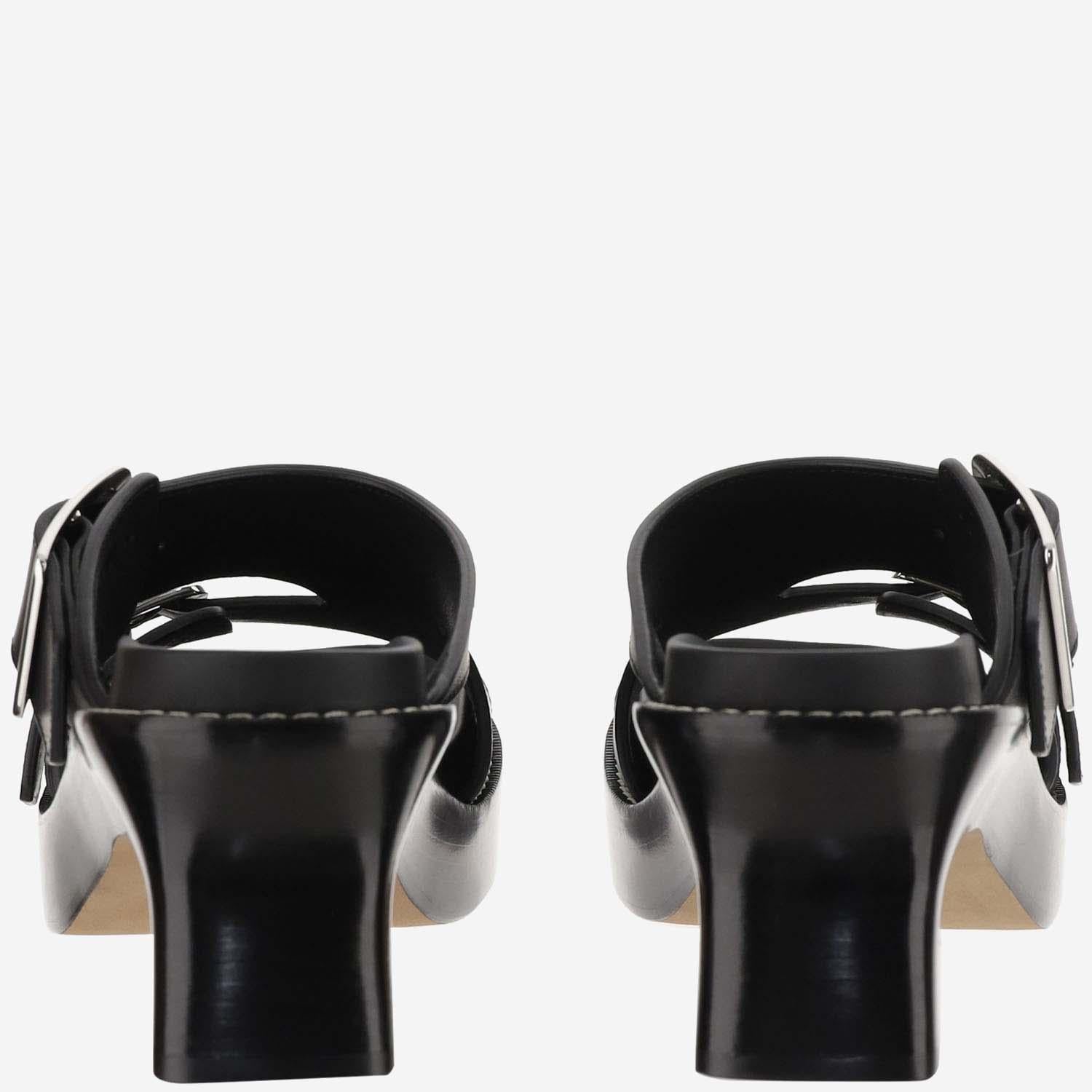 SABOT CON TACCO EASE IN PELLE DI VITELLO L814465X83 1100 LOEWE