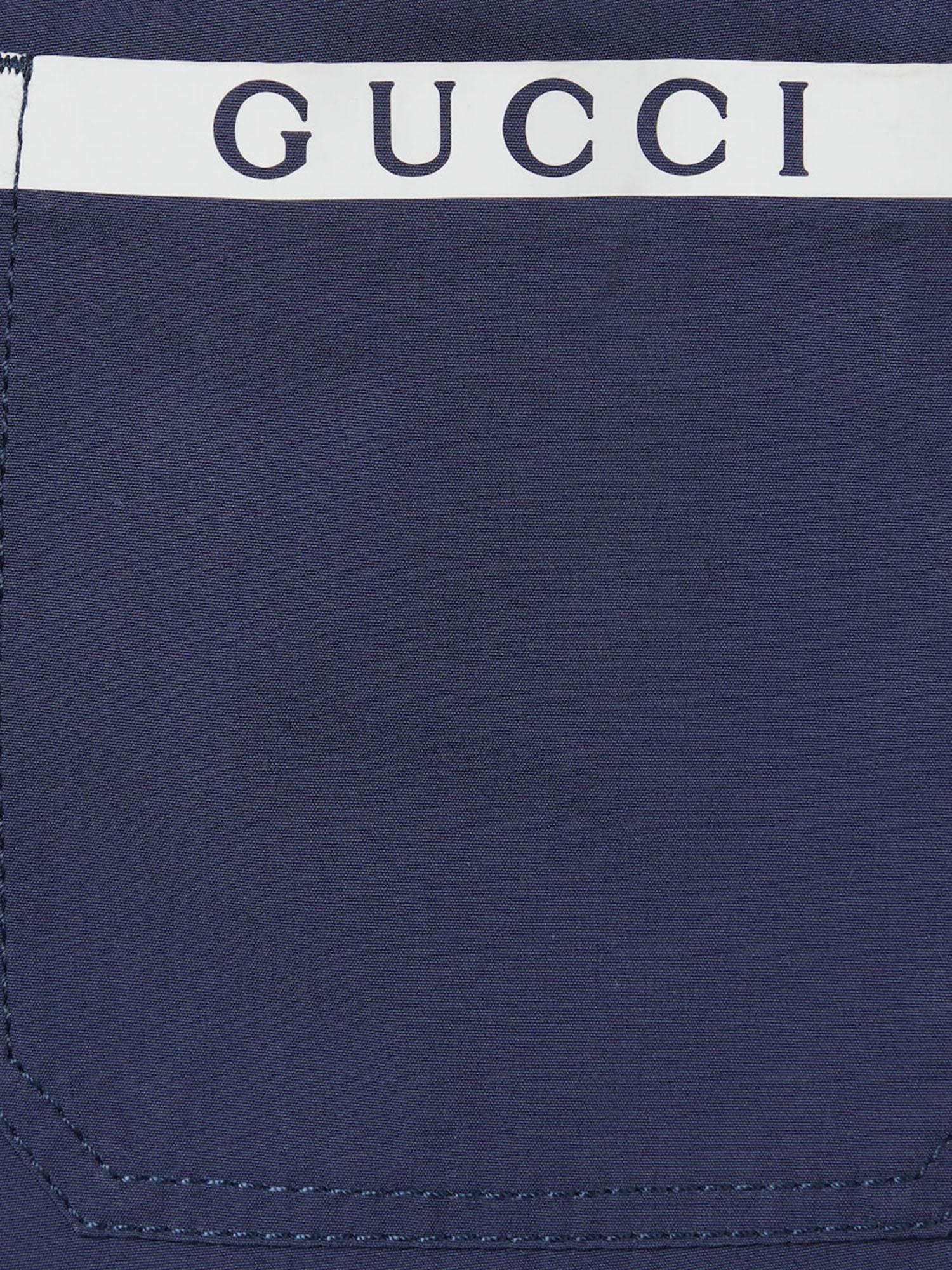 PANTALONI IN COTONE 824845 XWA3V4246 GUCCI KIDS
