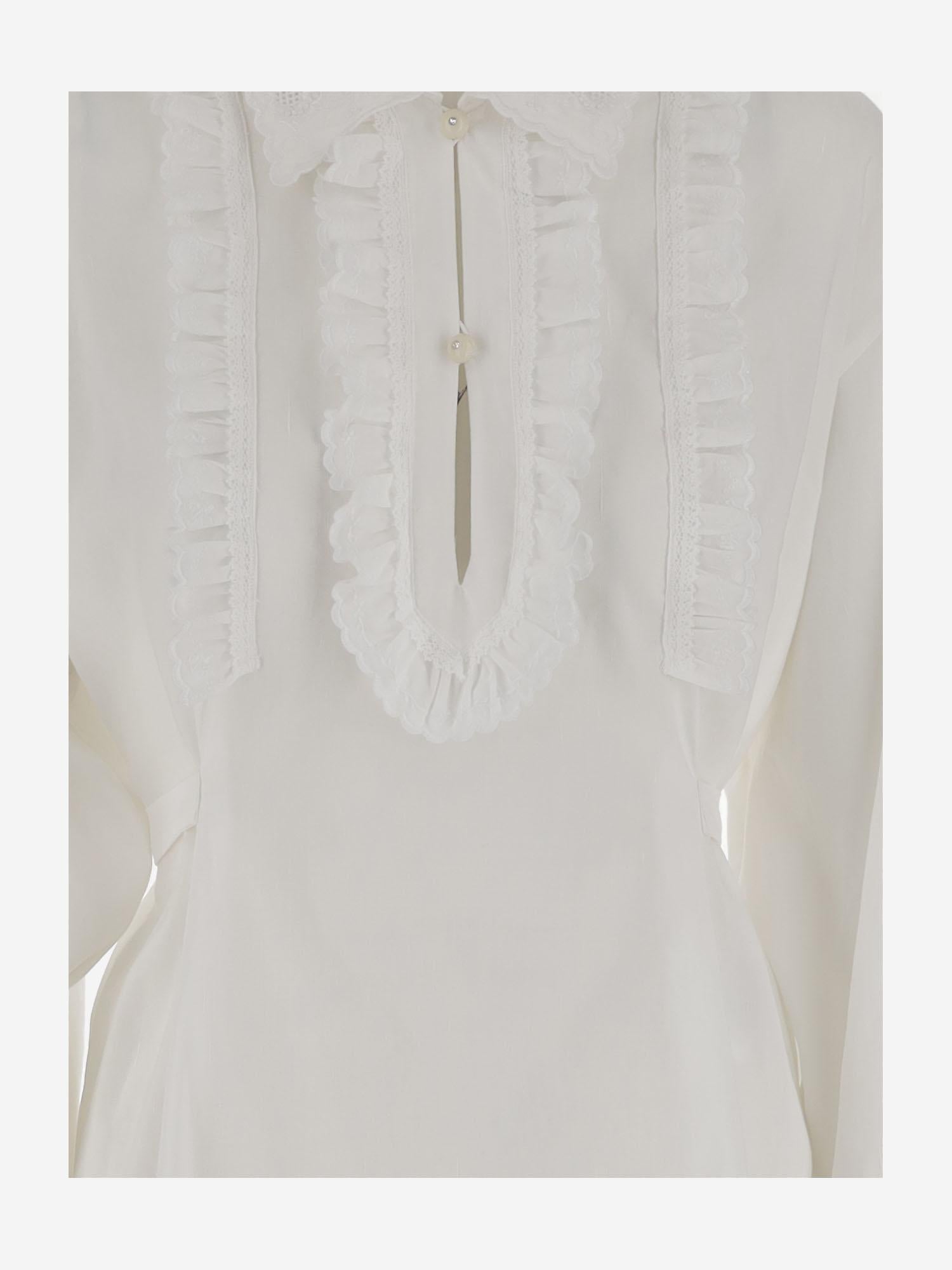 ABITO IN COTONE E LINO 6B3VAU1590D 0BO VALENTINO