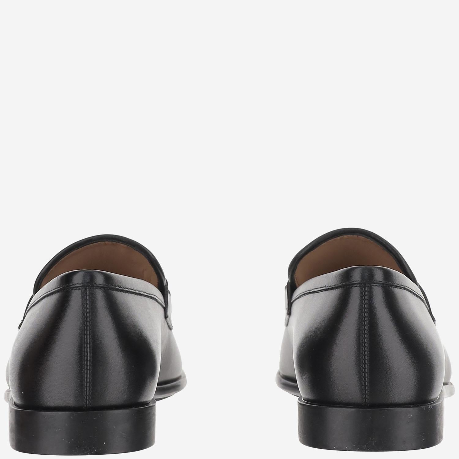 MOCASSINI GANICINI IN PELLE FOSTER 003NERONEWBISCOTTONEWBISCOTTO SALVATORE FERRAGAMO