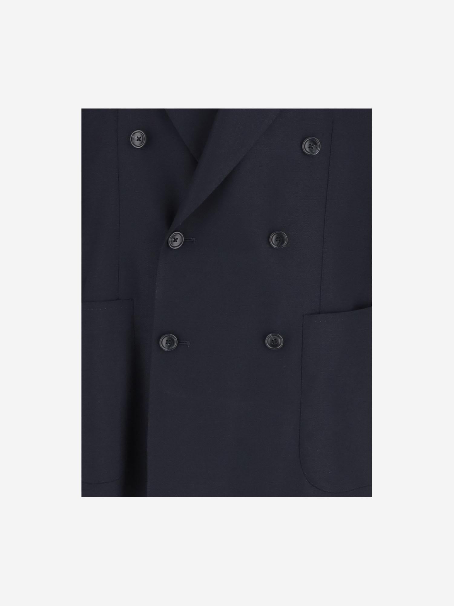 GIACCA DOPPIOPETTO IN LANA STRETCH 1SMC20K 060069B5040 TAGLIATORE