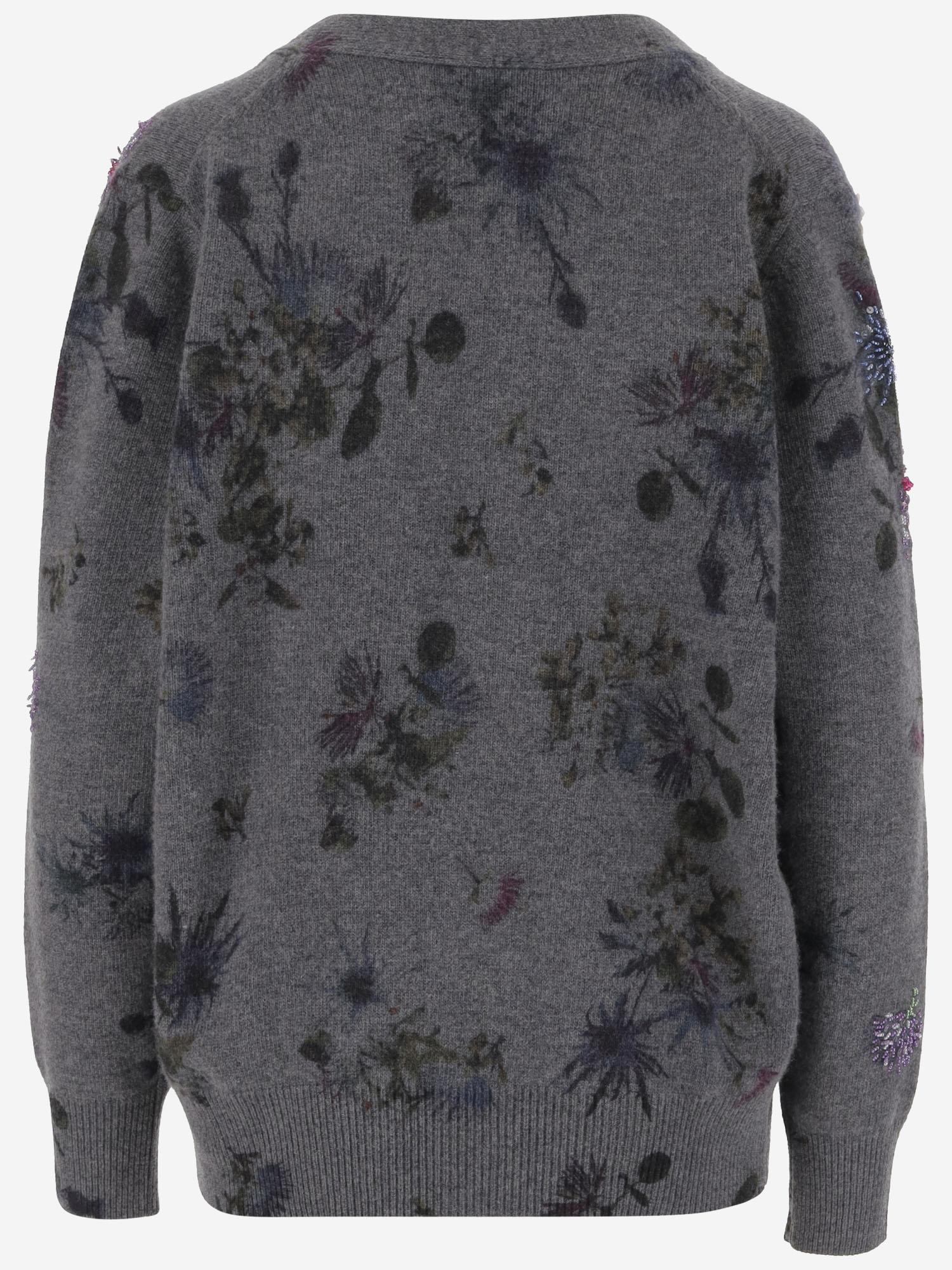 Maglia IN COTONE CON strass A544M178A F9866 BLUMARINE