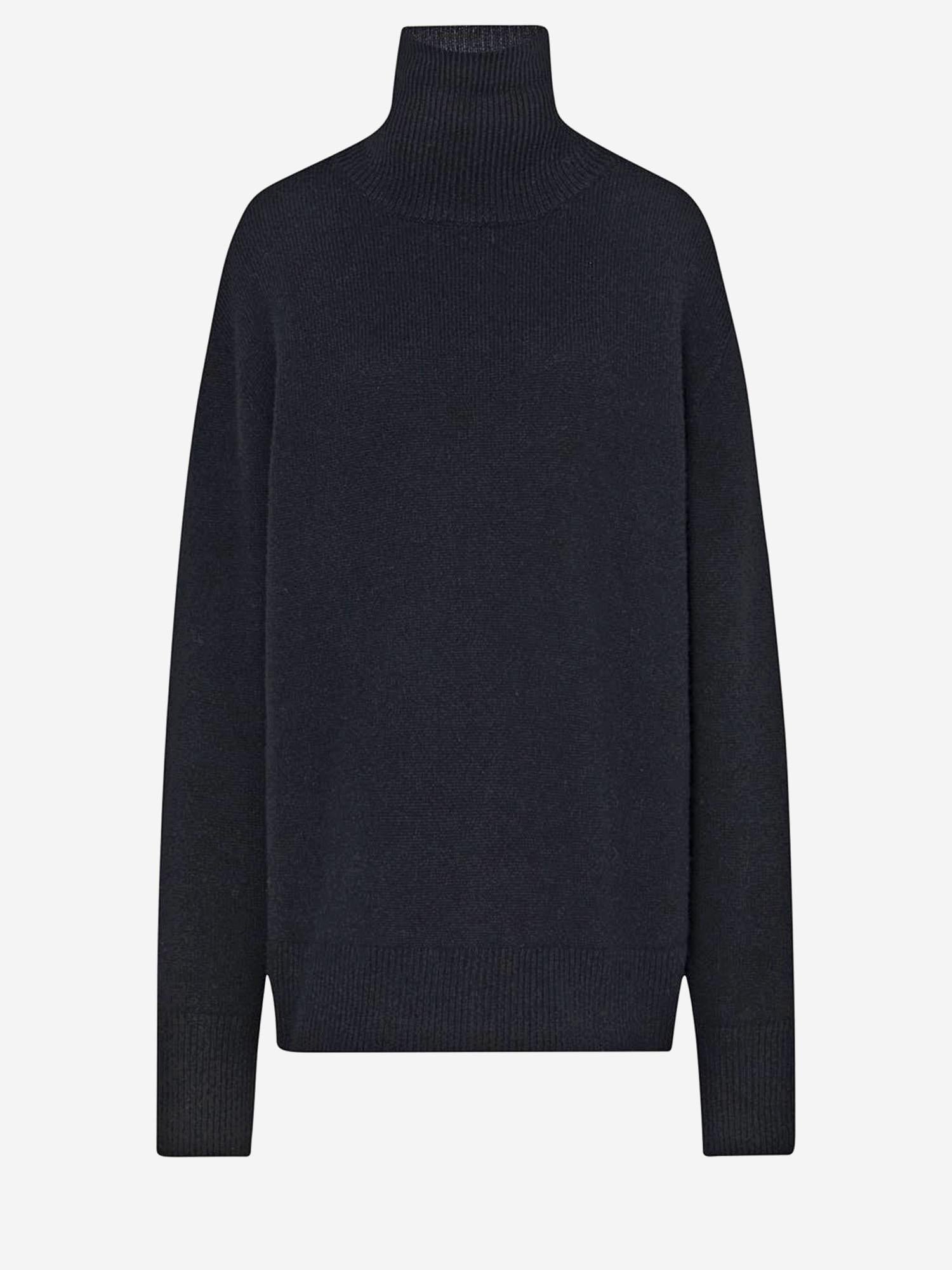 MAGLIONE STEPNY IN LANA E CASHMERE 5583Y184 BLK THE ROW