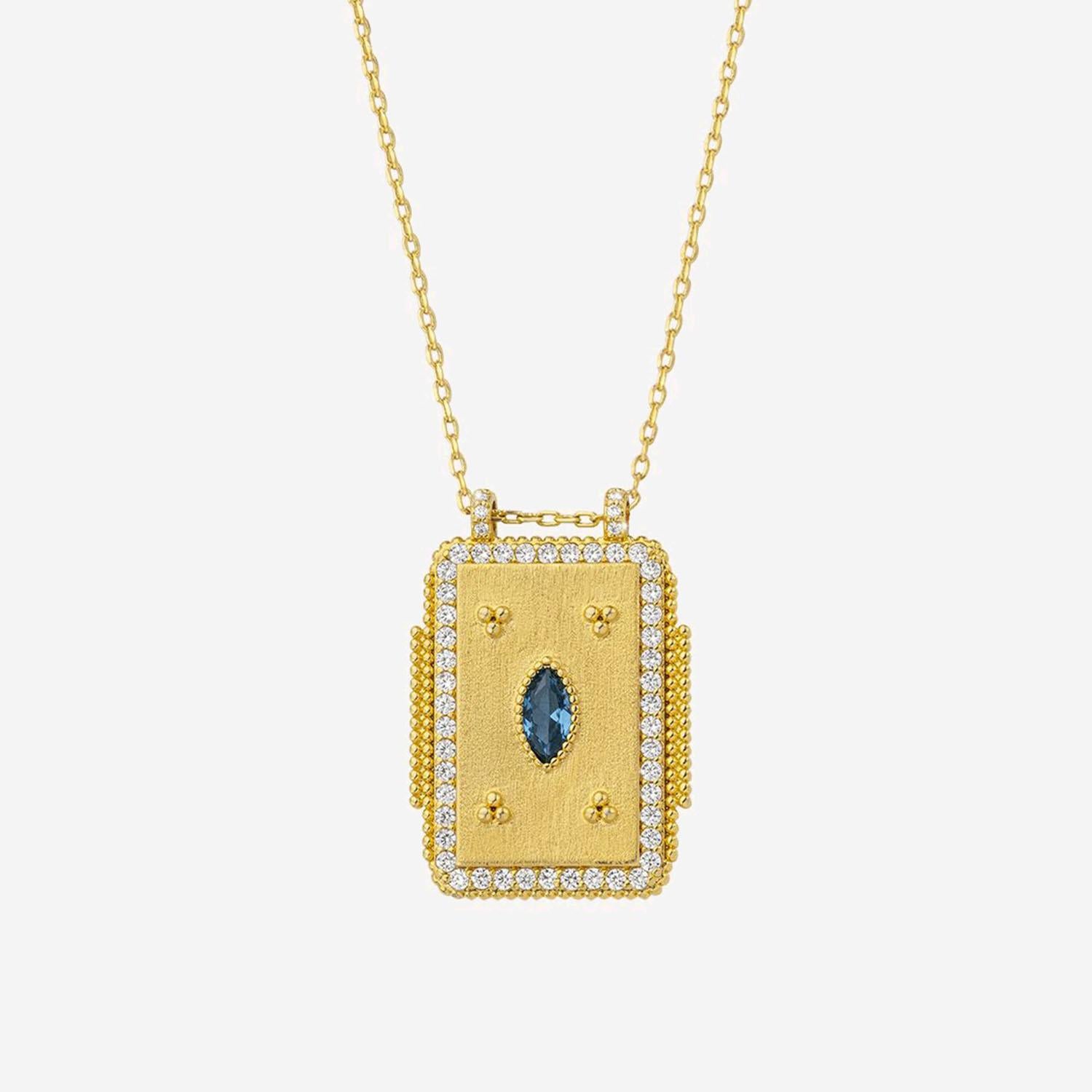 Collana mystic blu twice bohem CO352 MYA BAY