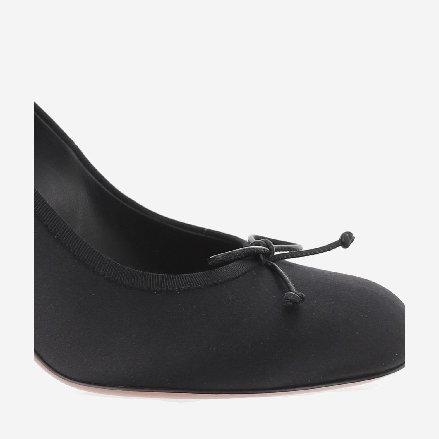 Décolleté lila pump LILAPUMP BLACK AMINA MUADDI