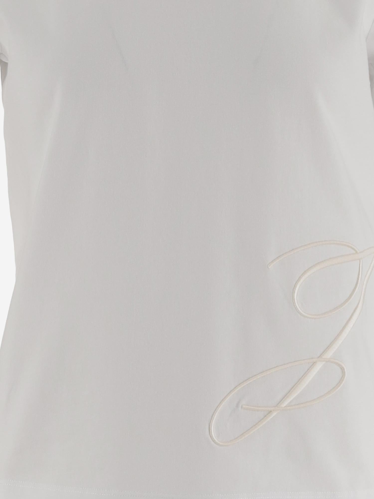 T-SHIRT IN JERSEY DI COTONE TSW00549AJ00068 100 JACQUEMUS