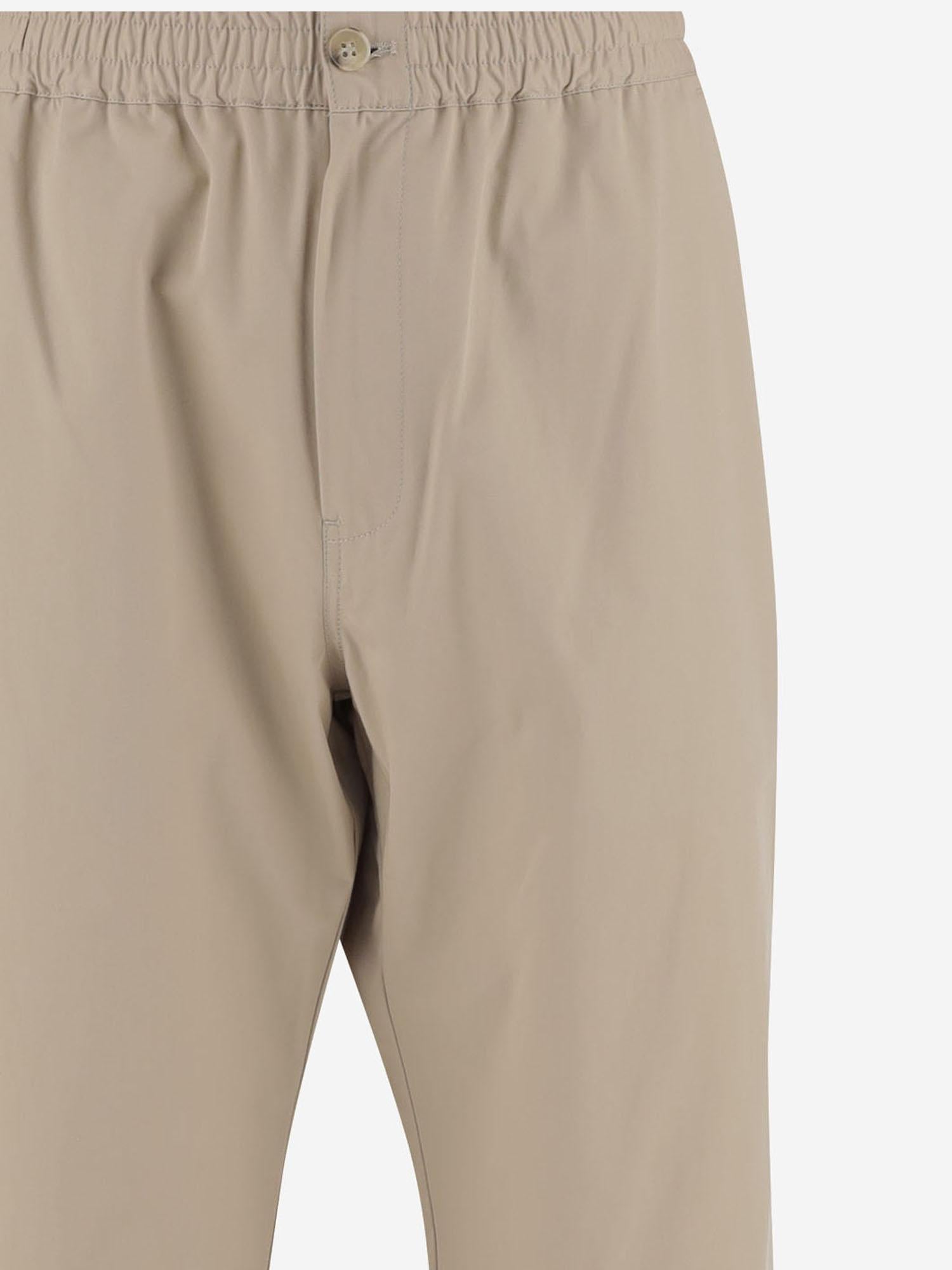 PANTALONI CASUAL IN COTONE OM01117WW9031 0176 MAISON KITSUNE