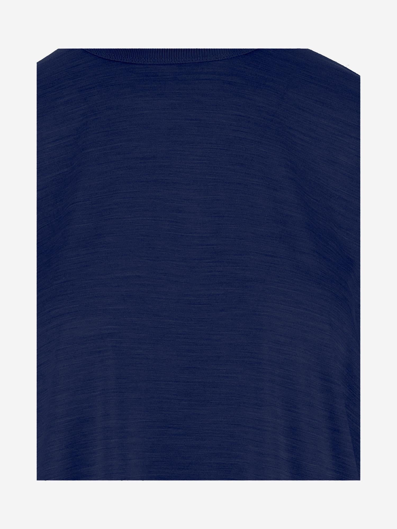 T-SHIRT IN SETA 6252K21117 MIDNIGHT CARVEN