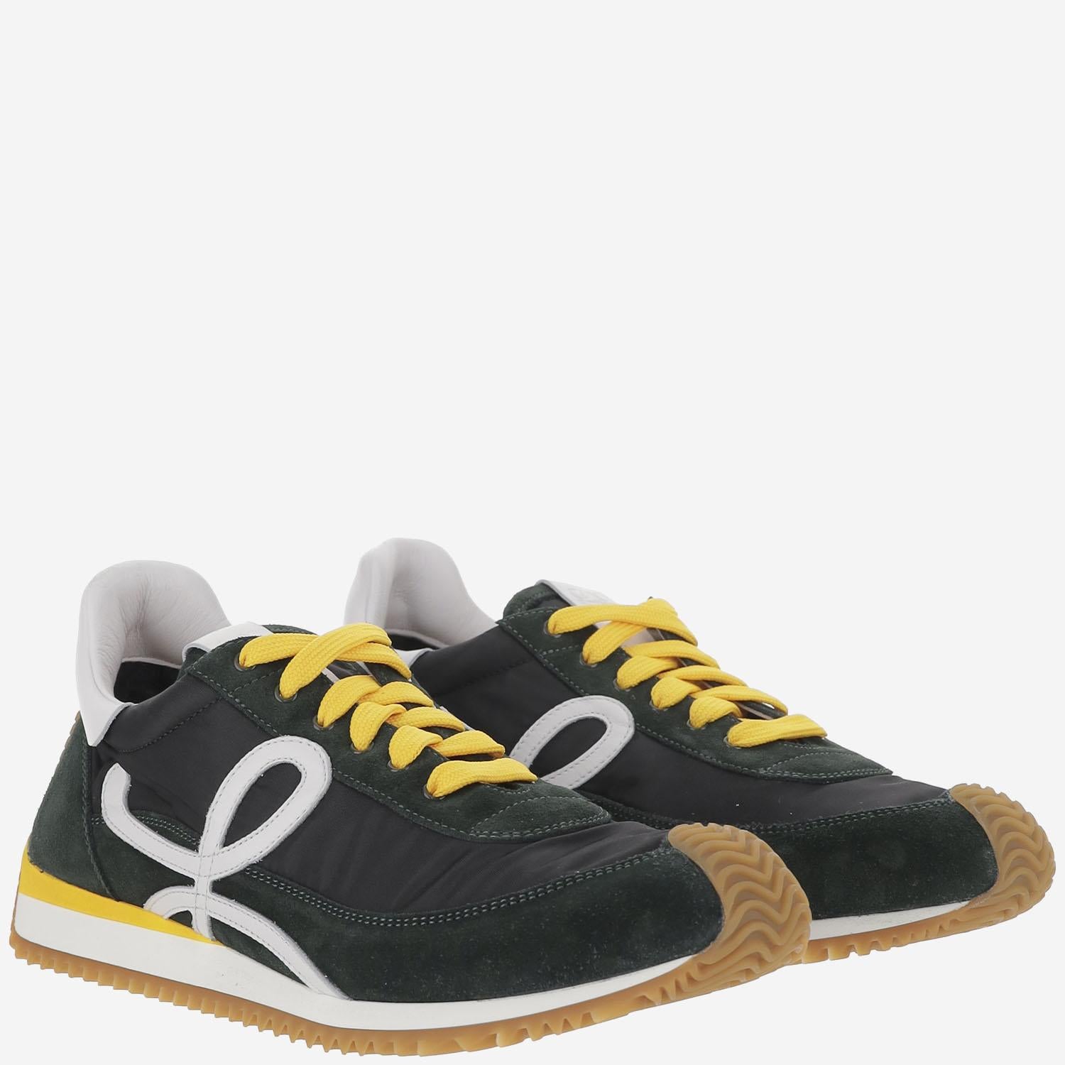 SNEAKER BALLET RUNNER 2.0 IN NYLON E PELLE DI VITELLO M816282XB9 4898 LOEWE