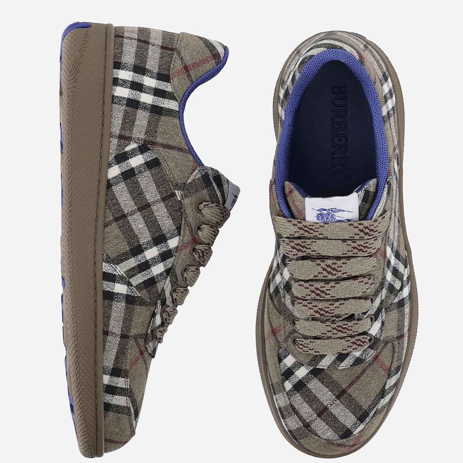 SNEAKERS TERRACE CON MOTIVO CHECK 8105189 BRUSHIPCHECK BURBERRY